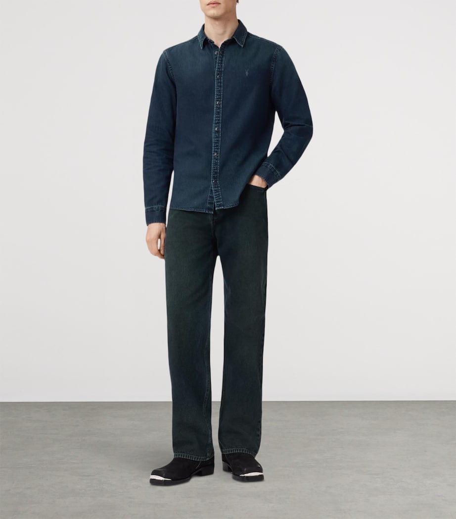 Organic Cotton Gleason Shirt PHANTOM BLUE Image 2