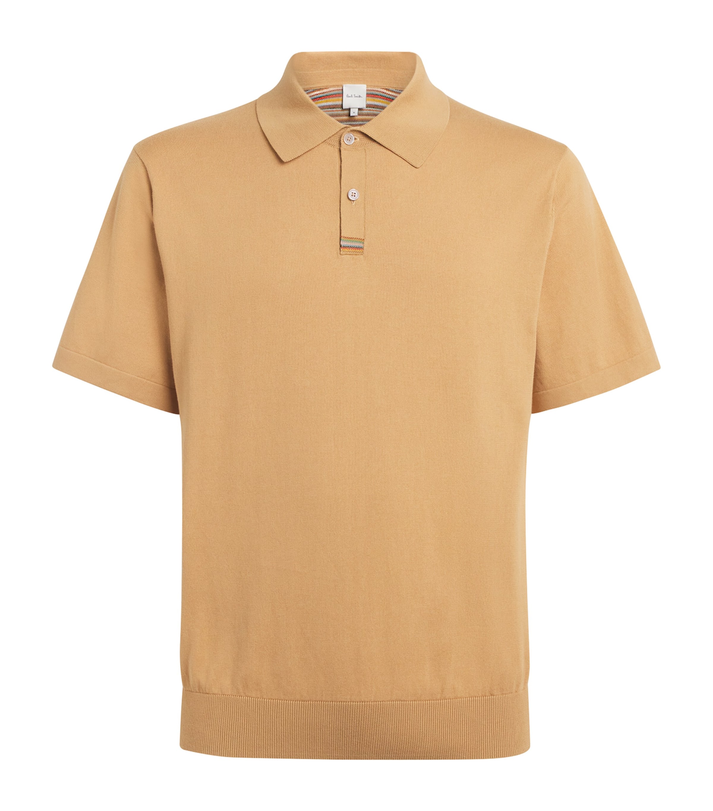Paul Smith Mens Cotton Artist Stripe Polo Shirt Image 1