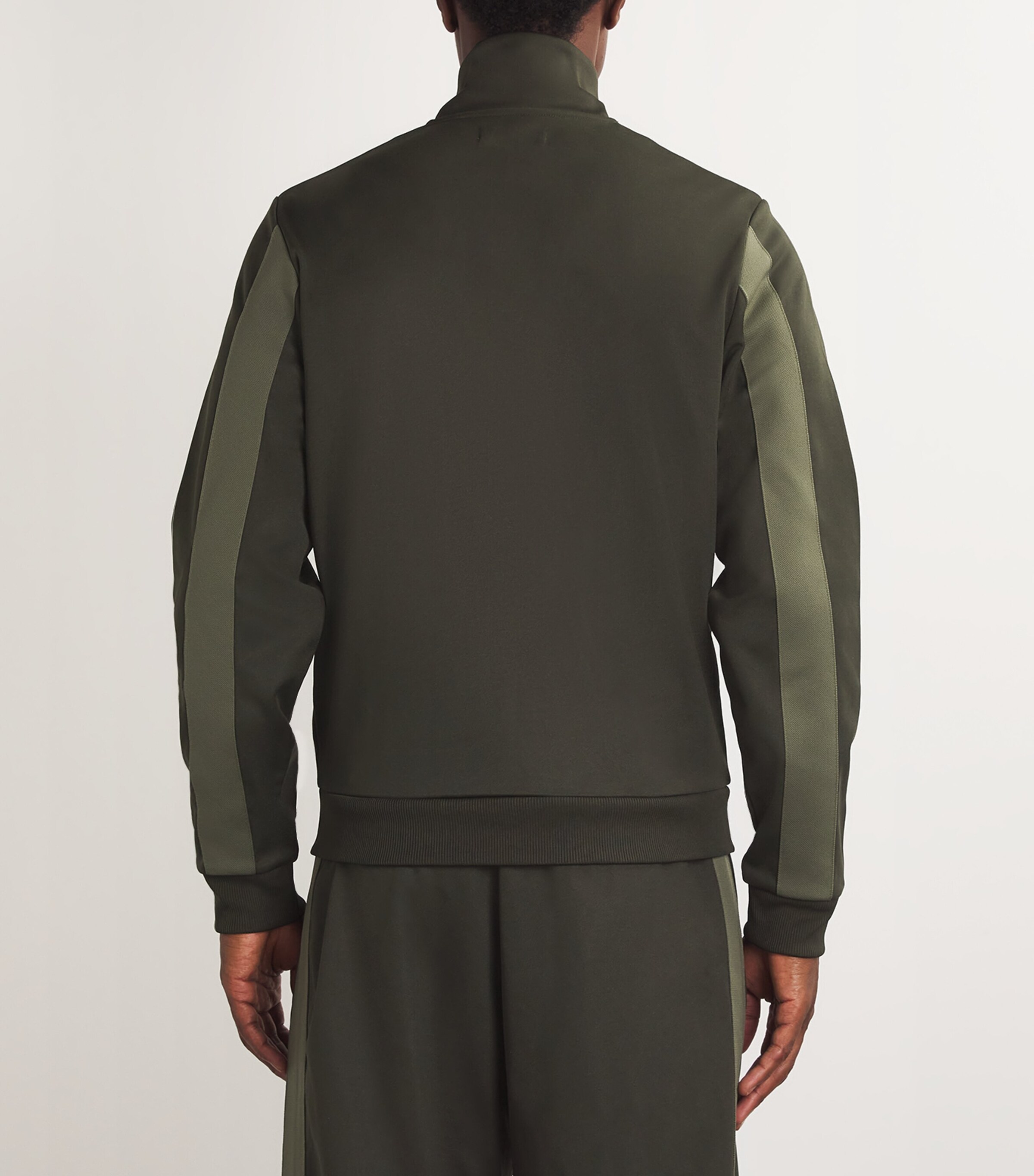 Tape Track Jacket 408-HUNTING GREEN Image 4