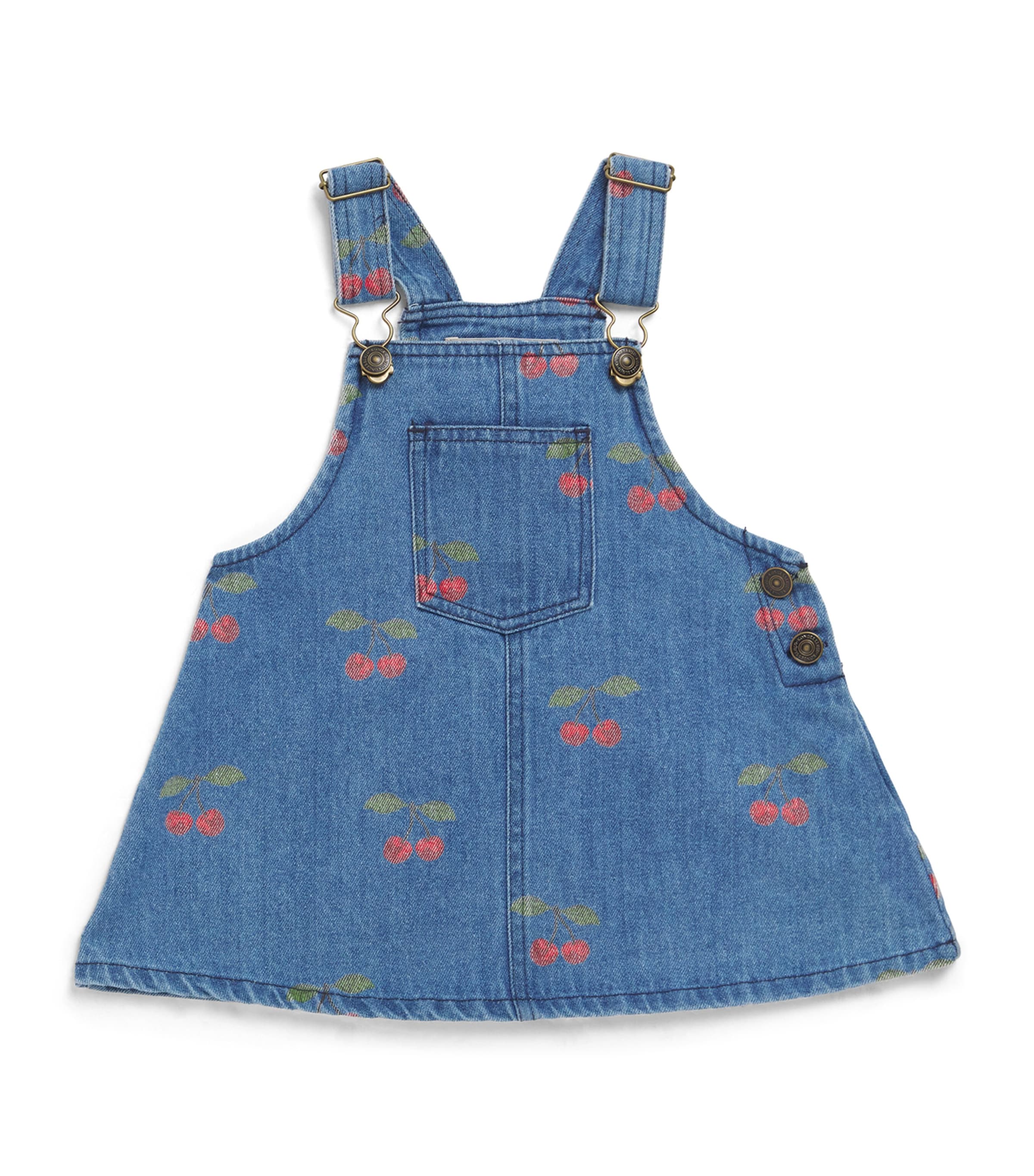 KONGES SLOJD DENIM CHERRY MARGOT DRESS