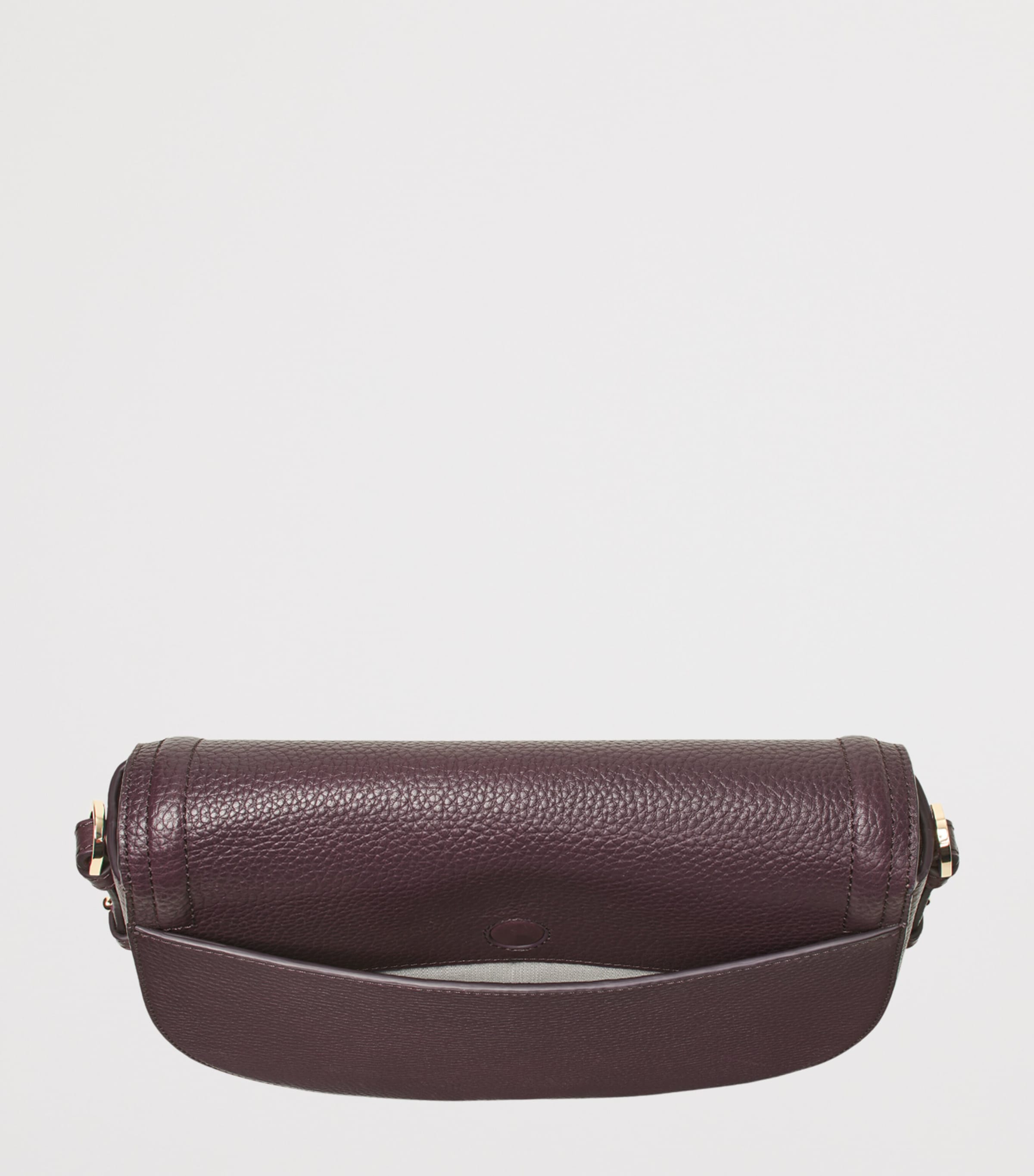 Aspinal Of London Leather Stella Cross-Body Satchel Fig Image 5