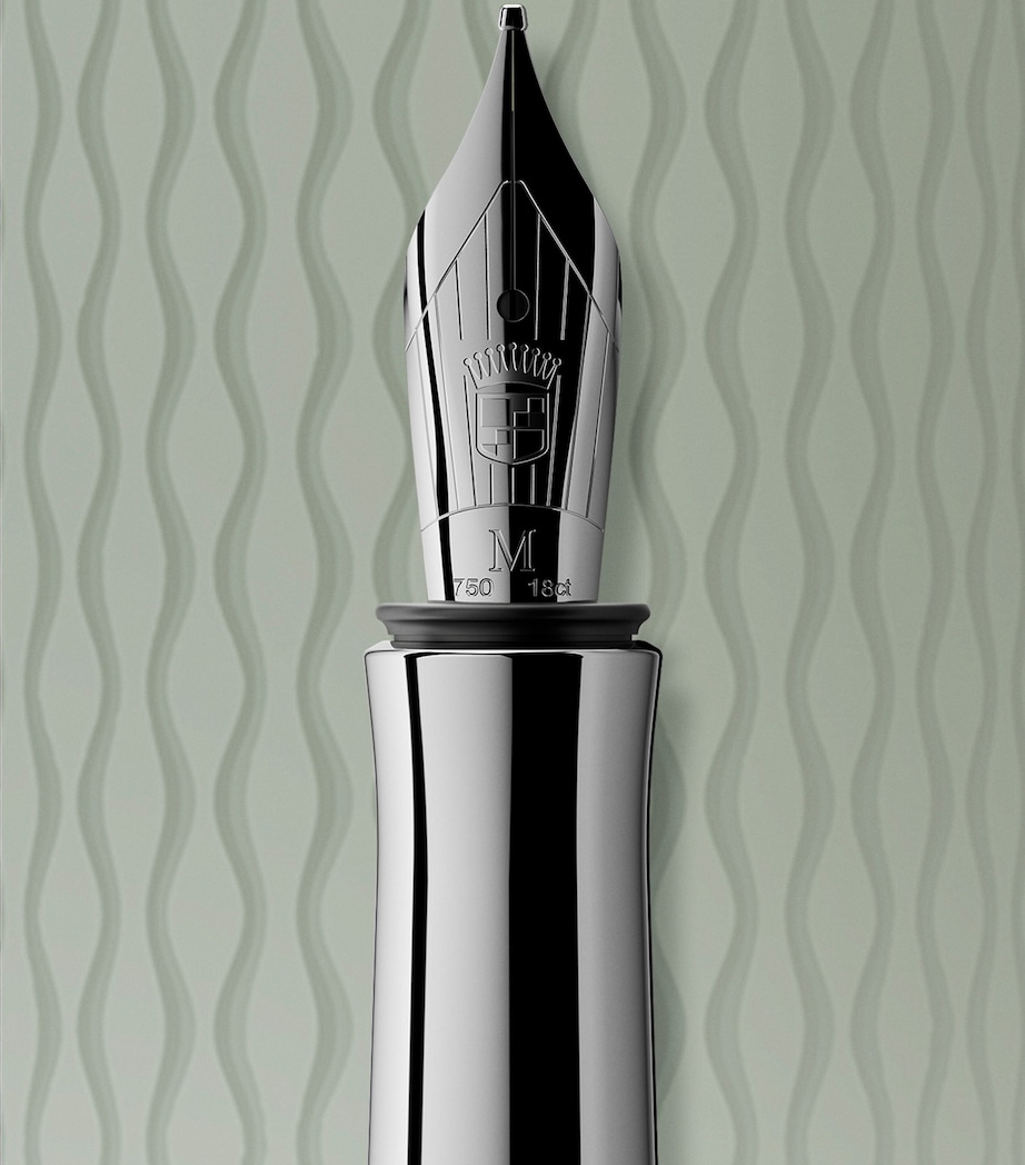Graf von Faber-Castell Guilloche Fountain Pen Sage Green Image 2