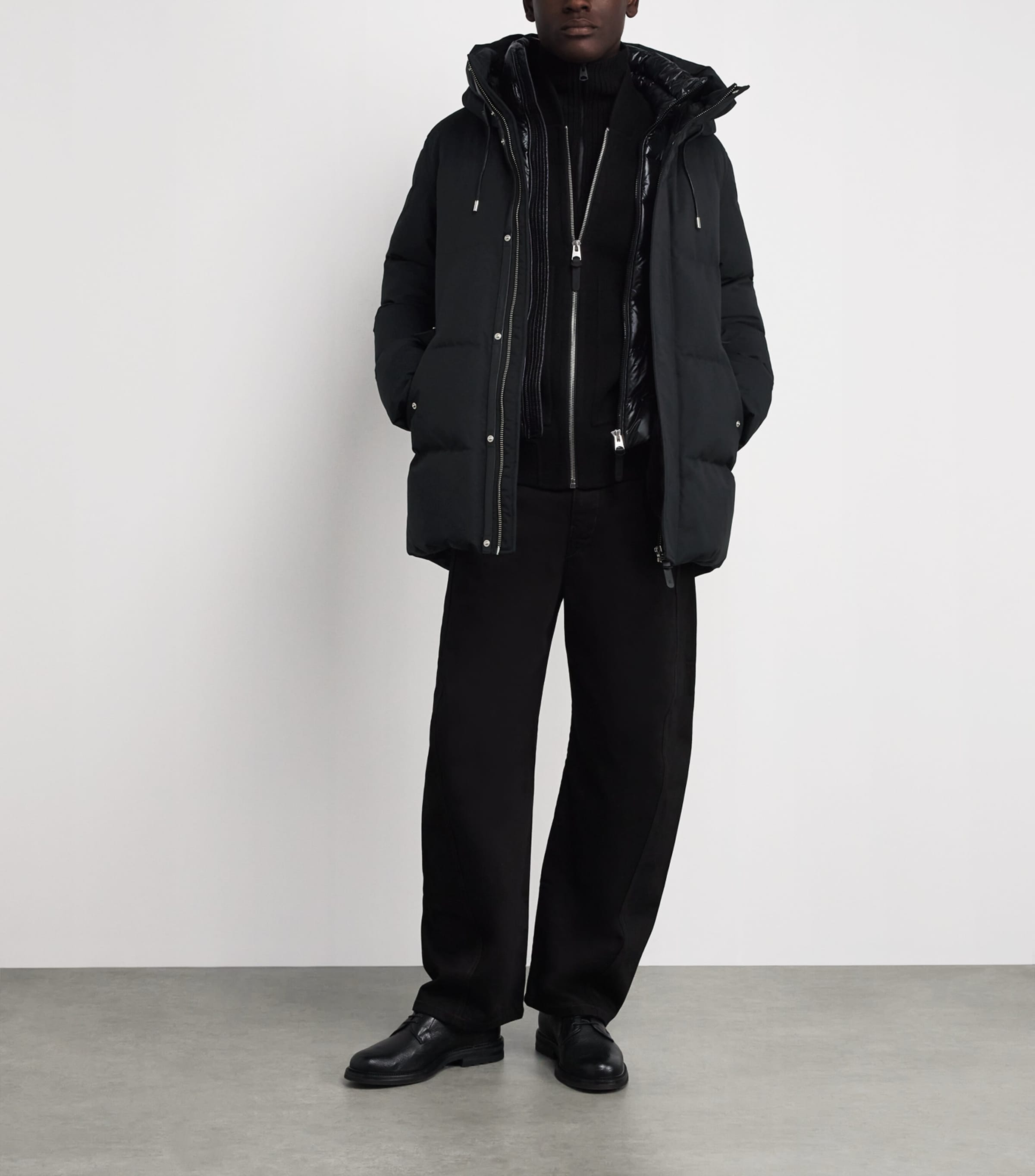 Graydon 2-in-1 Down Jacket BLACK A Image 2