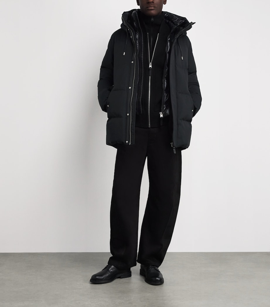 Graydon 2-in-1 Down Jacket BLACK A Image 2