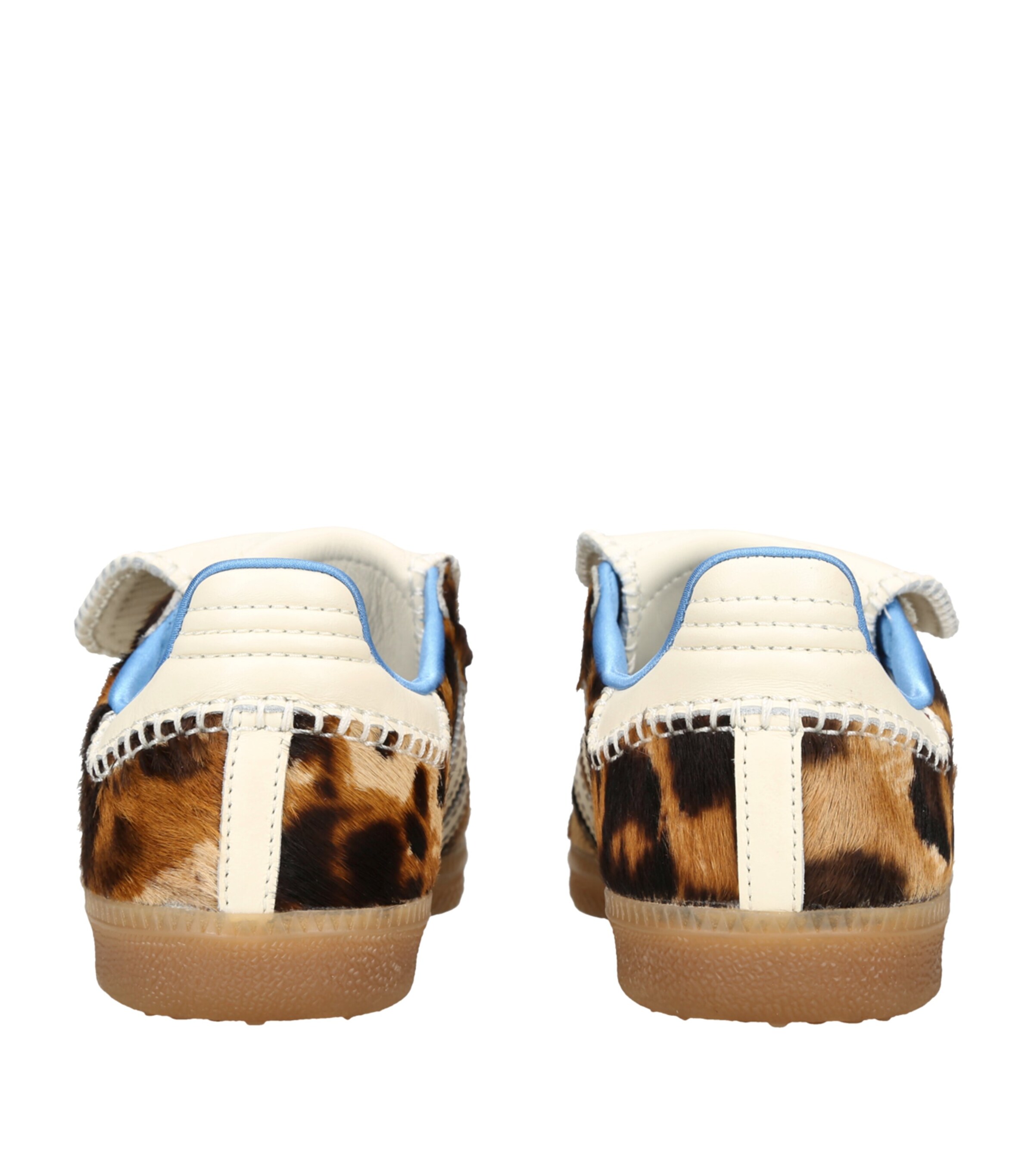 adidas x Wales Bonner Leopard Print Samba Sneakers Dk.brn Com Image 2
