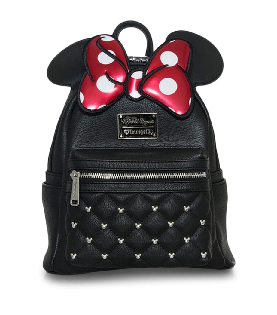 Disney x Loungefly Mini Minnie Mouse Bow Backpack Image 1