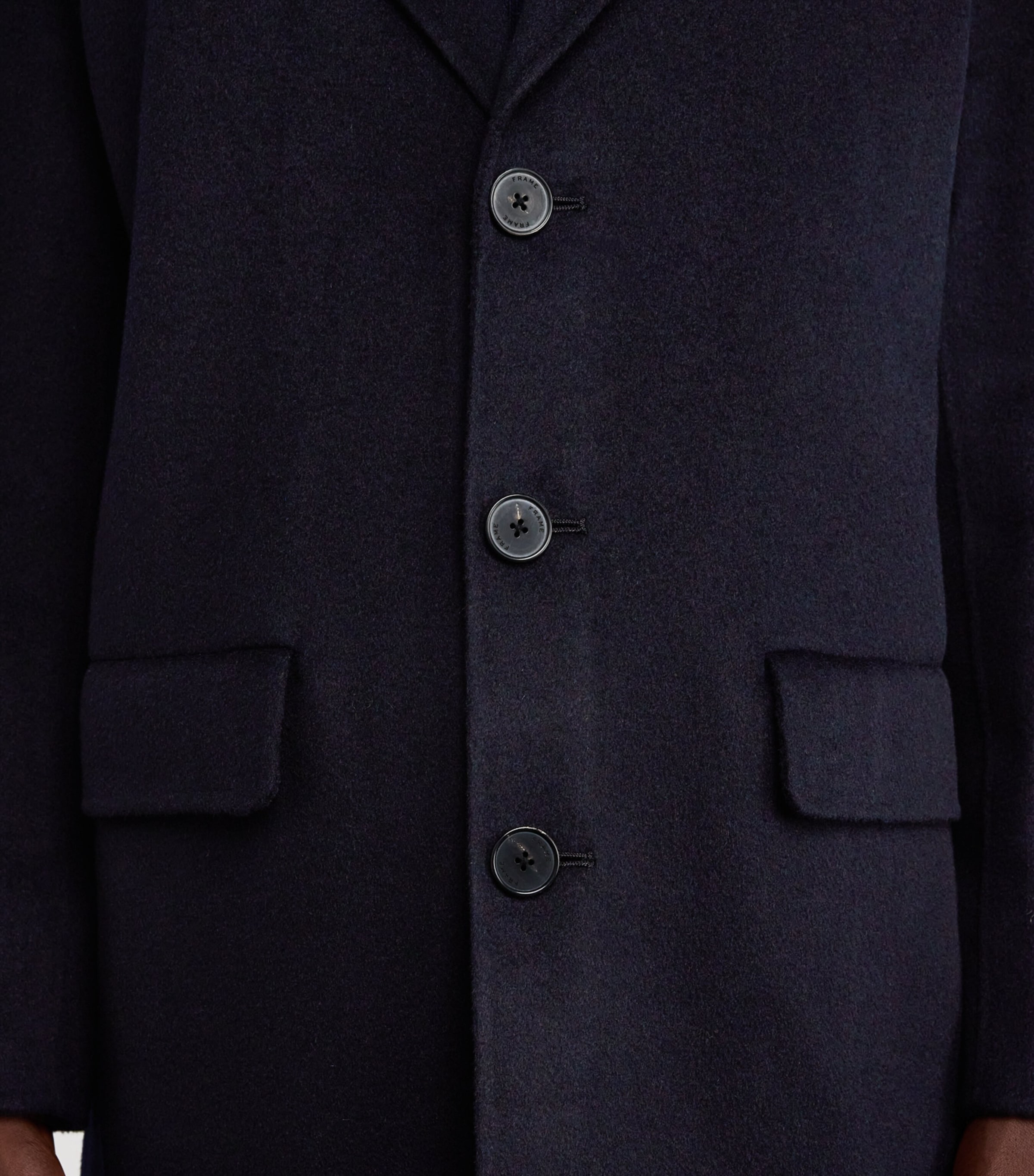 Wool Double-Faced Overcoat DKNV Image 6
