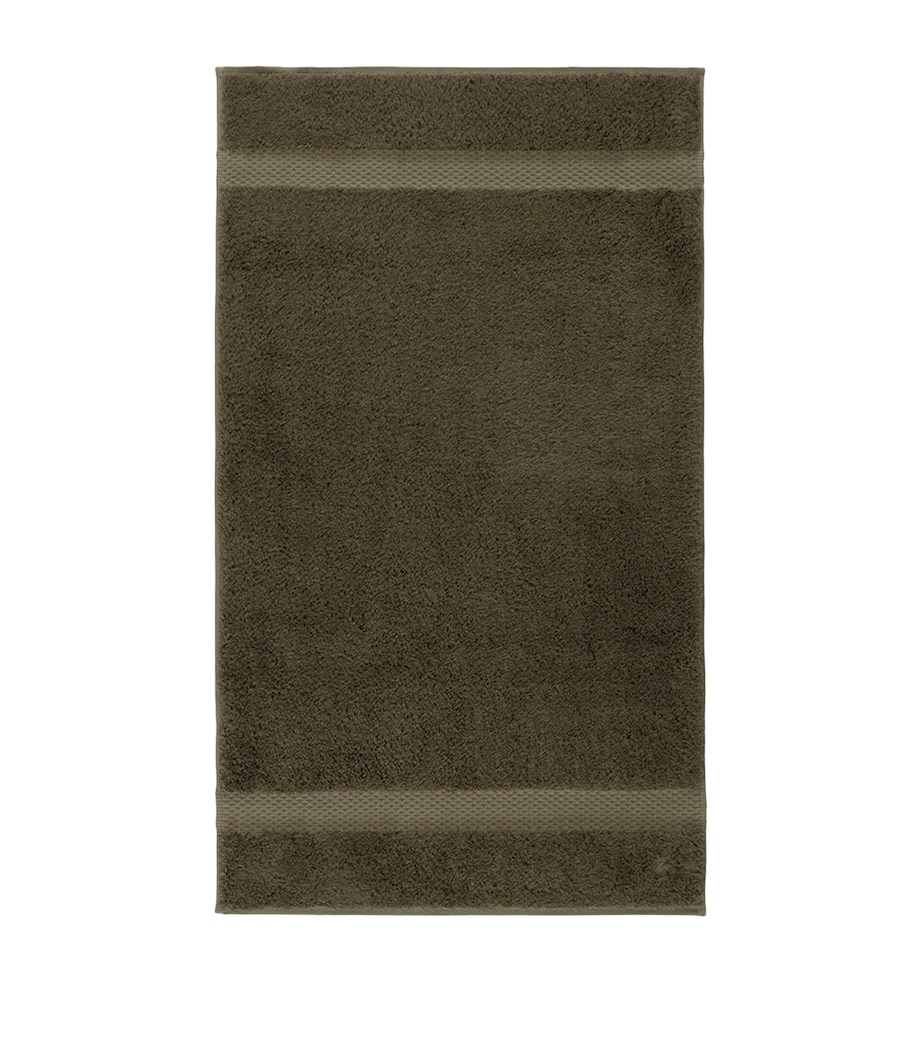 Yves Delorme Étoile Hand Towel (55cm x 100cm) Kaki Image 2