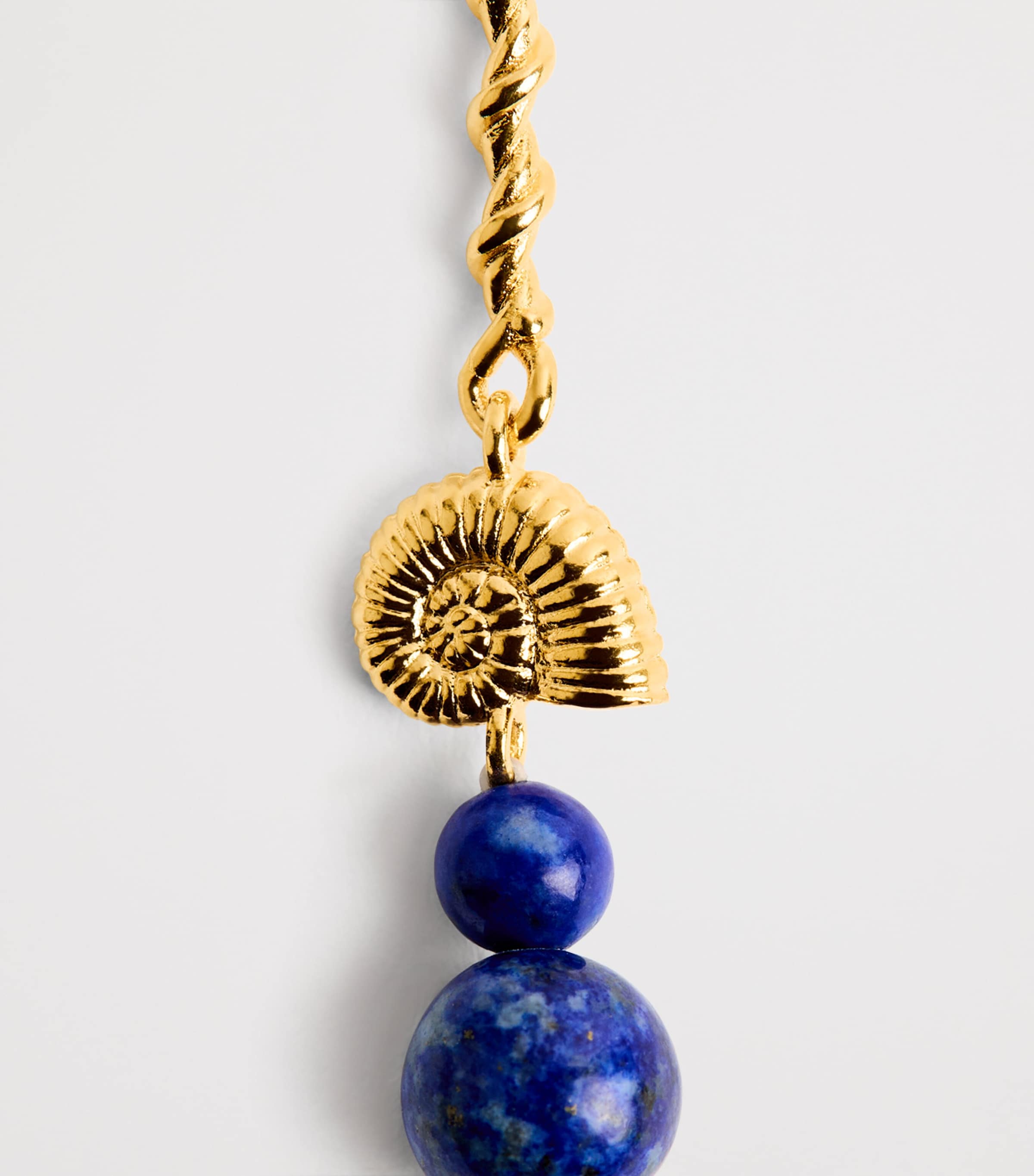 Anni Lu Gold-Plated Deep Blue Bracelet Golden Lapis Image 4