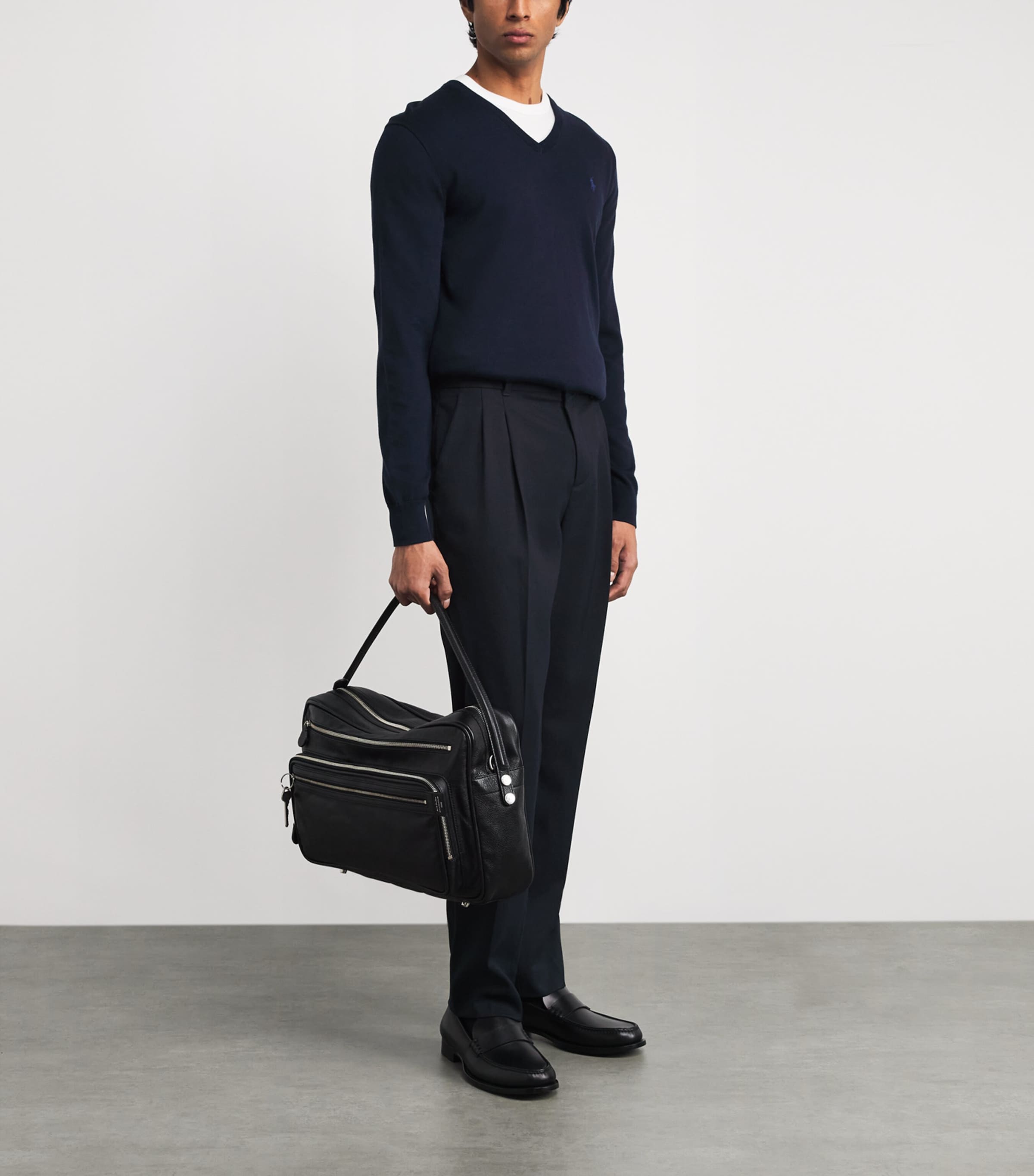 Bramble Straight Tailored Trousers MIDNIGHT Image 2
