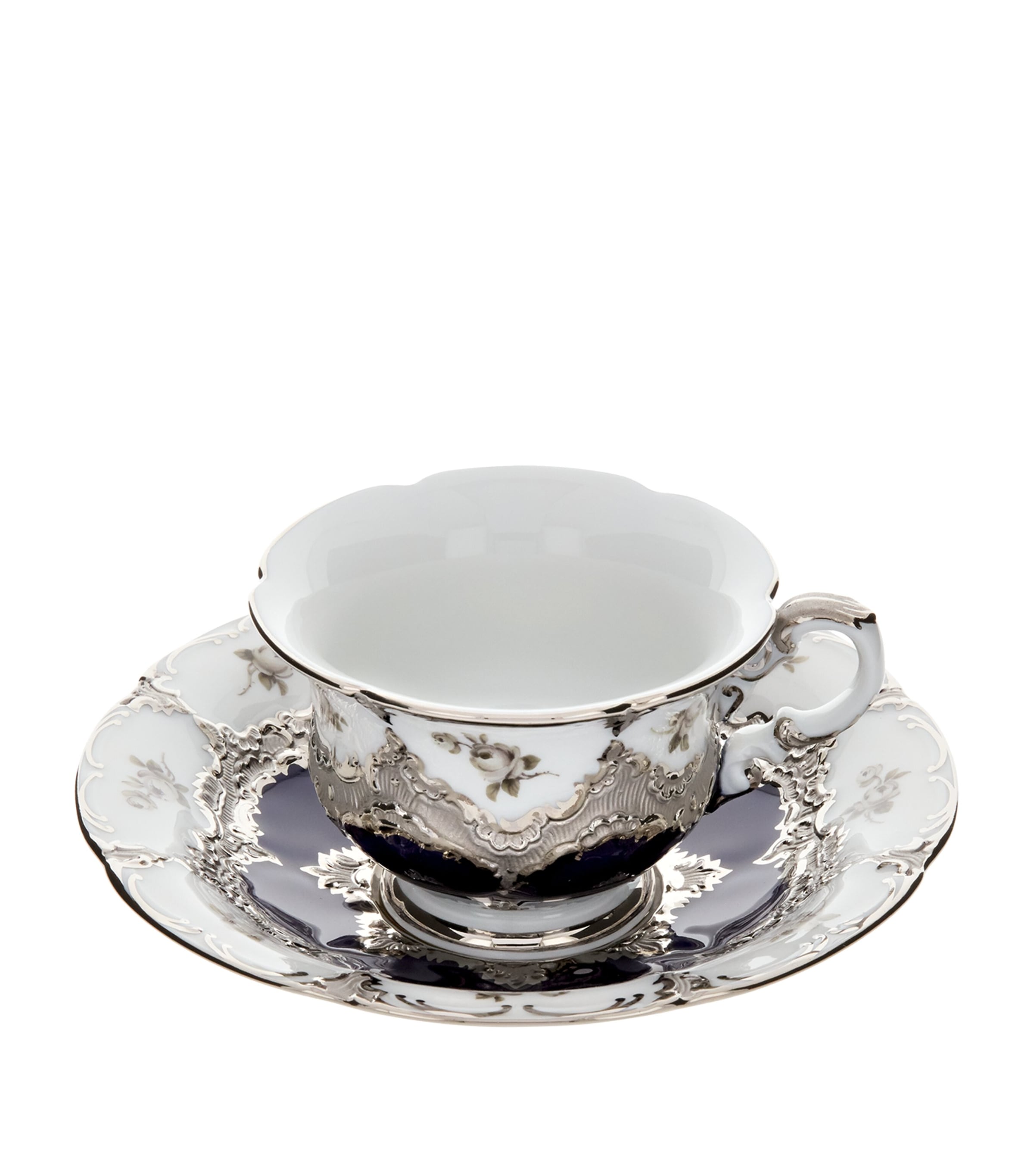 Shop Meissen B-form Espresso Teacup And Saucer