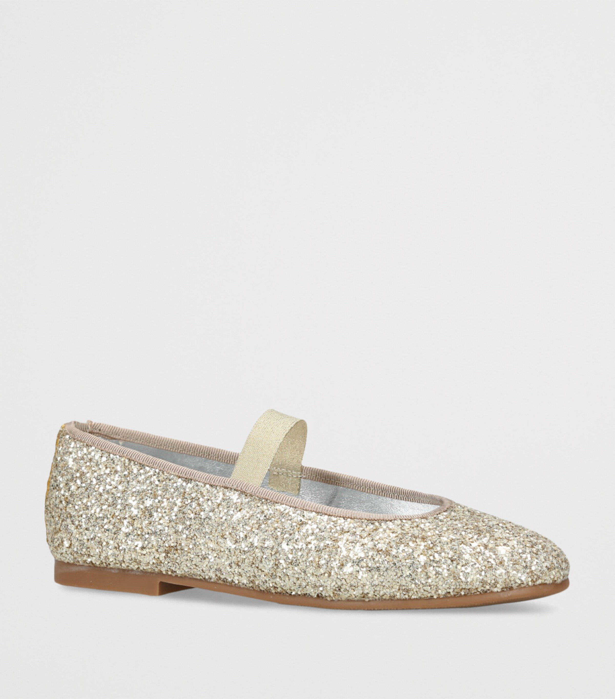 Glitter Ballerina Flats GOLD Image 3