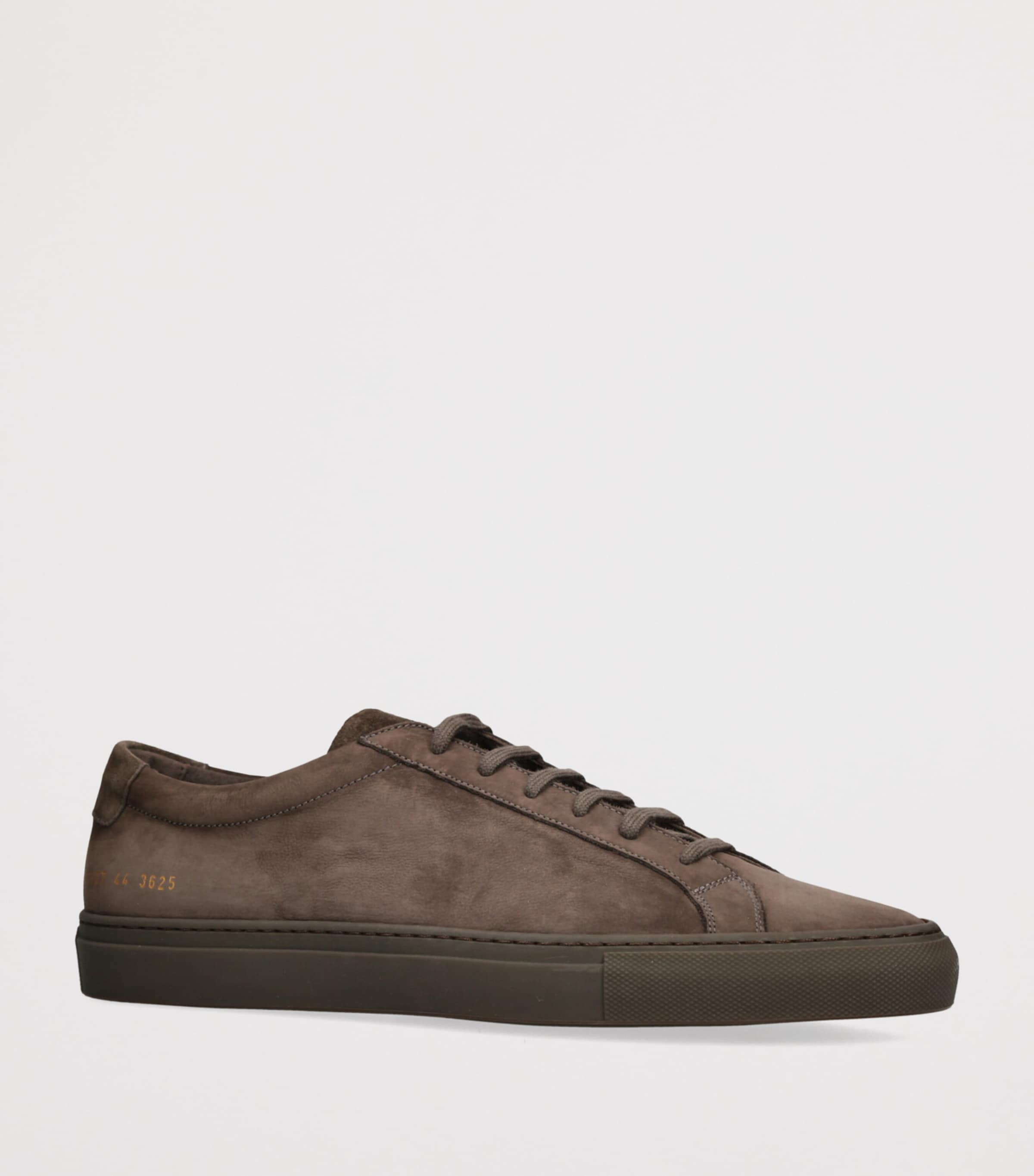 Suede Achilles 2.0 Sneakers DARK BROWN Image 3