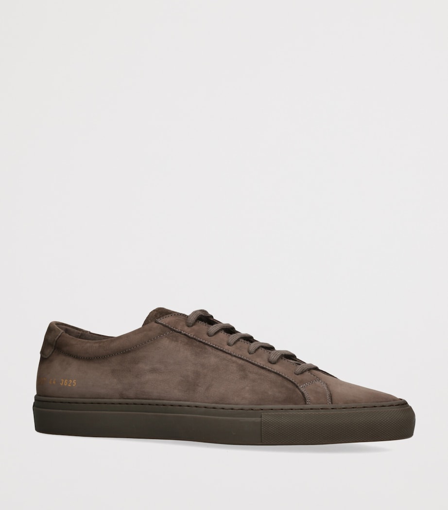 Suede Achilles 2.0 Sneakers DARK BROWN Image 3