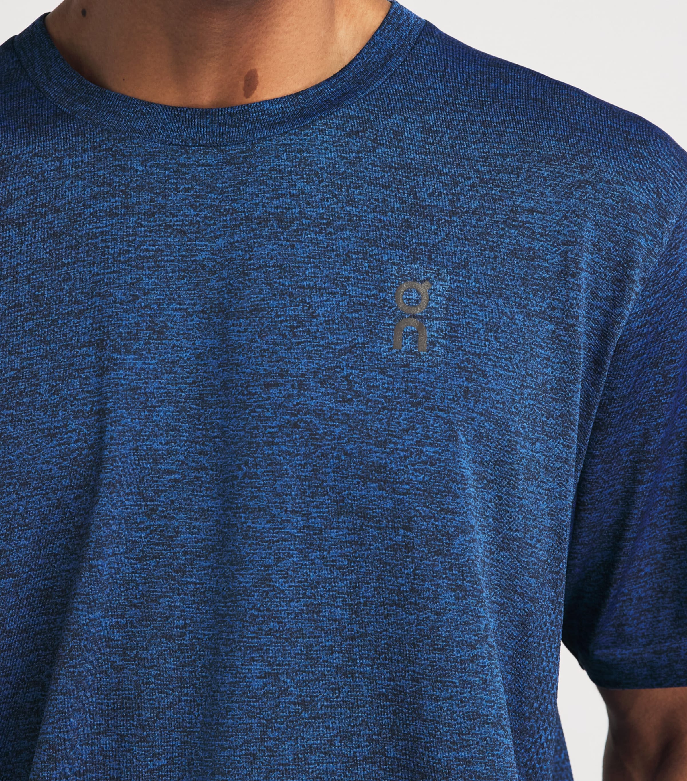 On Mens Train Flex T-Shirt Jay Heather Image 3
