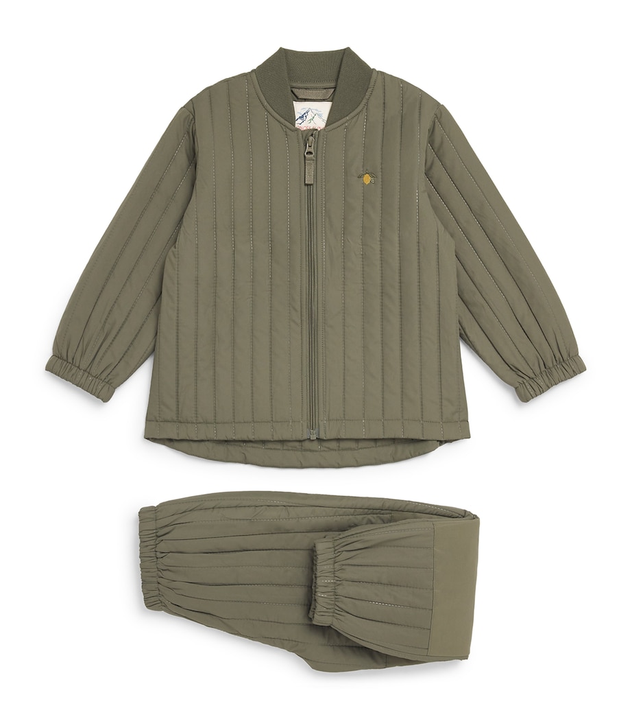 KONGES SLOJD Water-Repellent Evi Thermo Jacket and Trousers Set (2-10 Years) Image 1