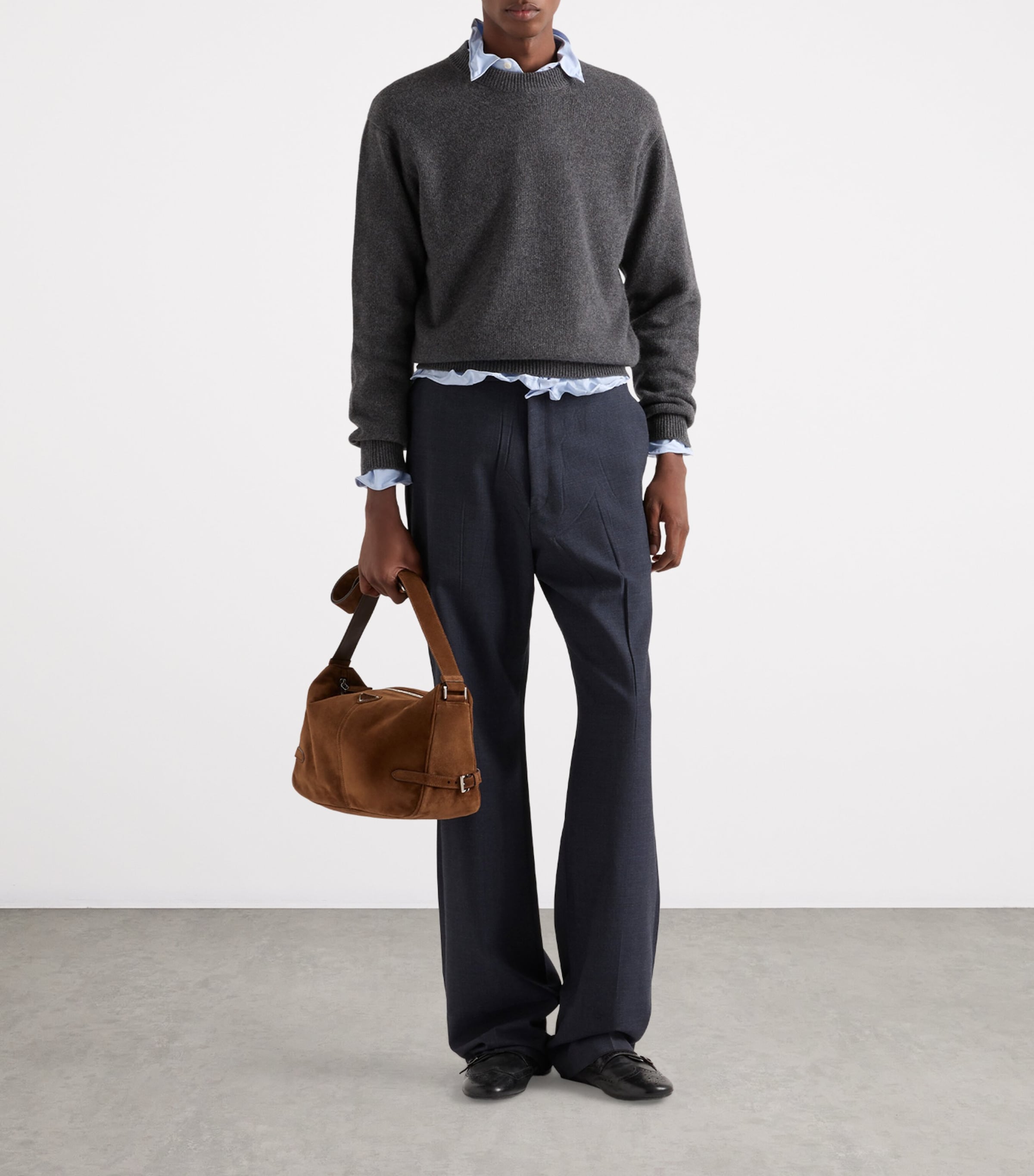 Re-Cashmere Crew-Neck Sweater F0480 Image 2