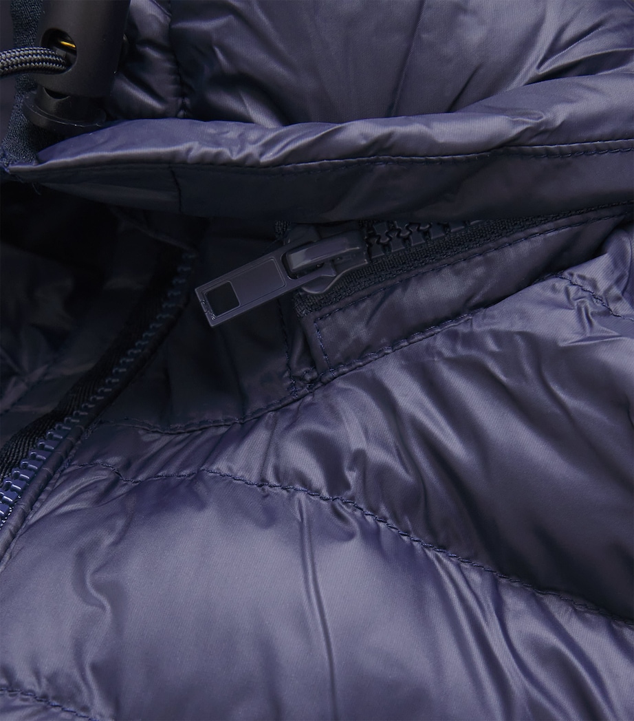 Water-Repellent Padded Gilet NAVY Image 5