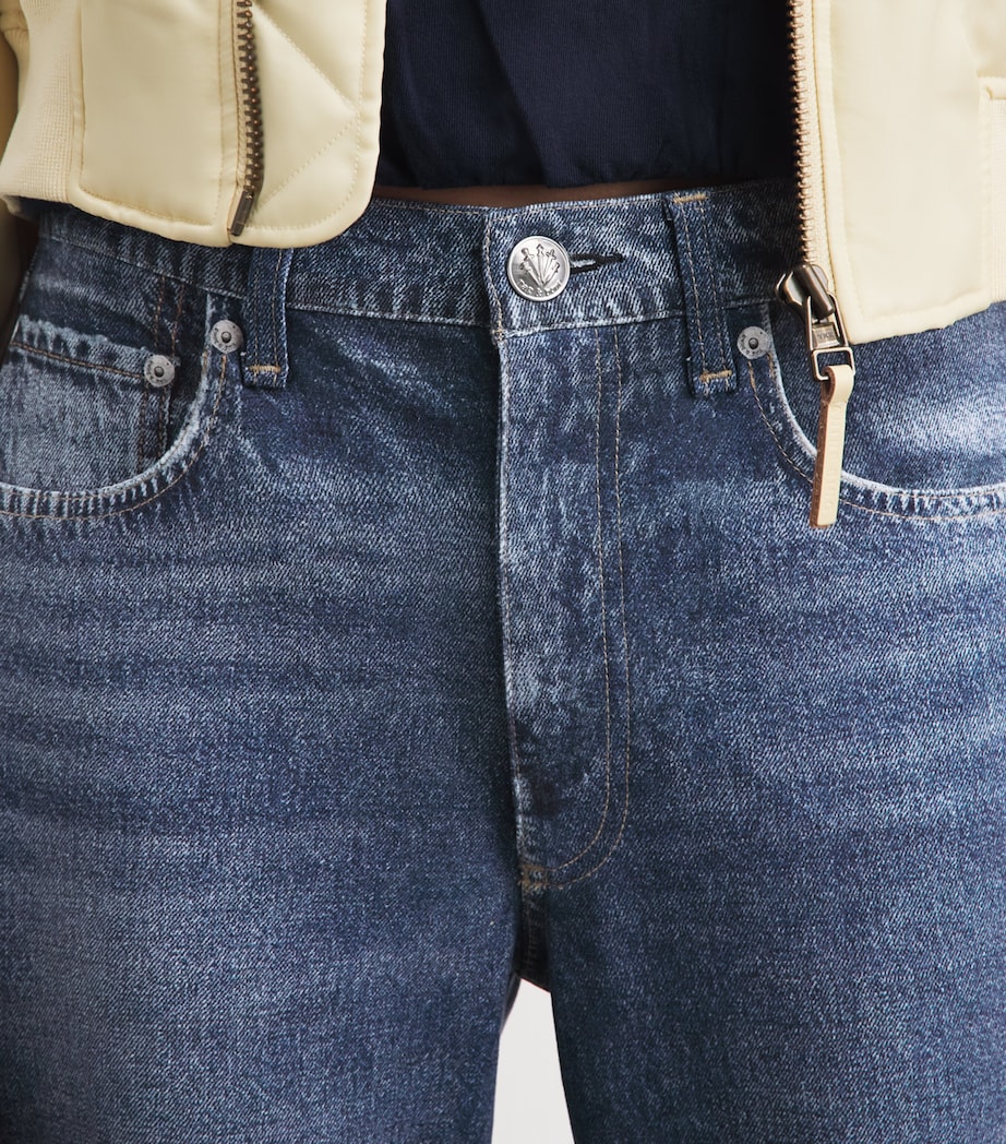 Rag & Bone Womens Miramar Harlow Straight Jeans Kimbr Image 3