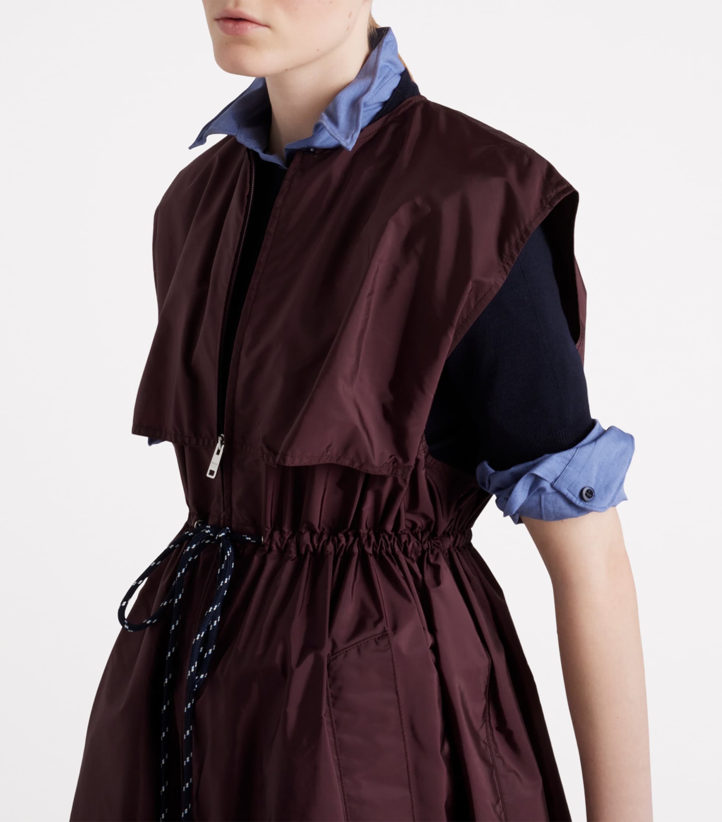 Re-Nylon Mini Dress F0403 Image 3