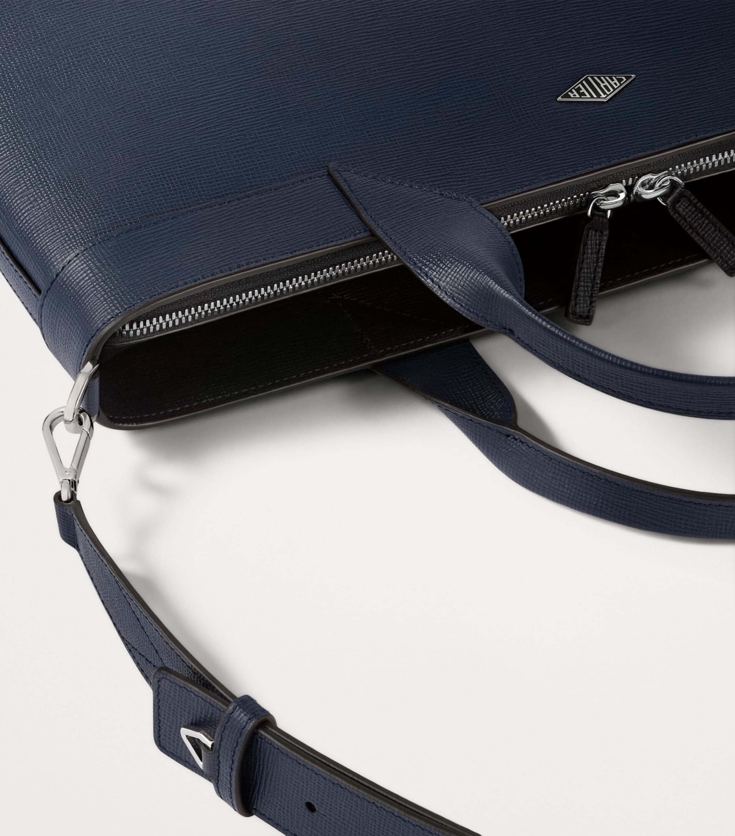 Calfskin Losange Slim Document Holder NAVY BLUE Image 4