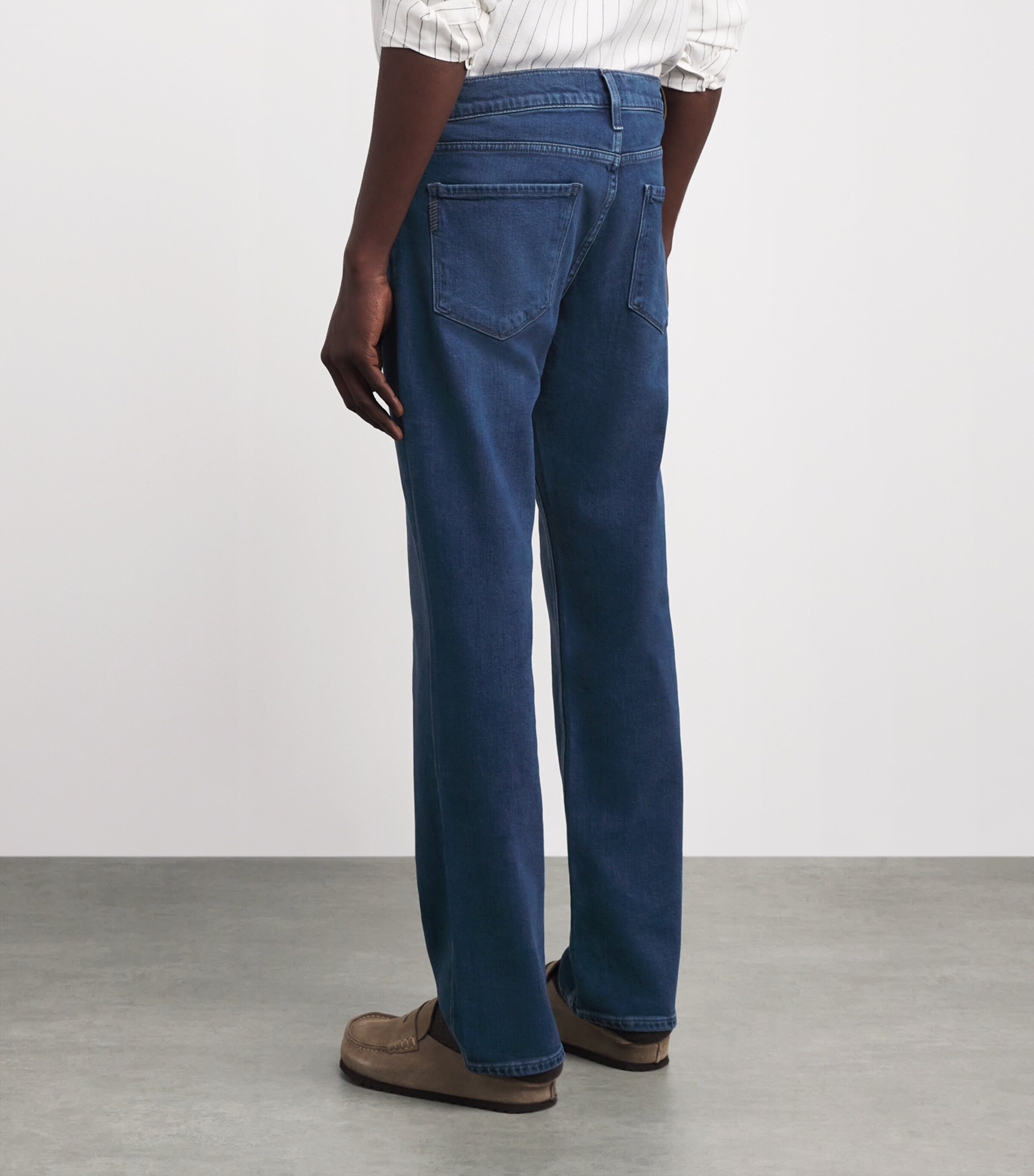 PAIGE Mens Normandie Straight Jeans Montfort Image 5
