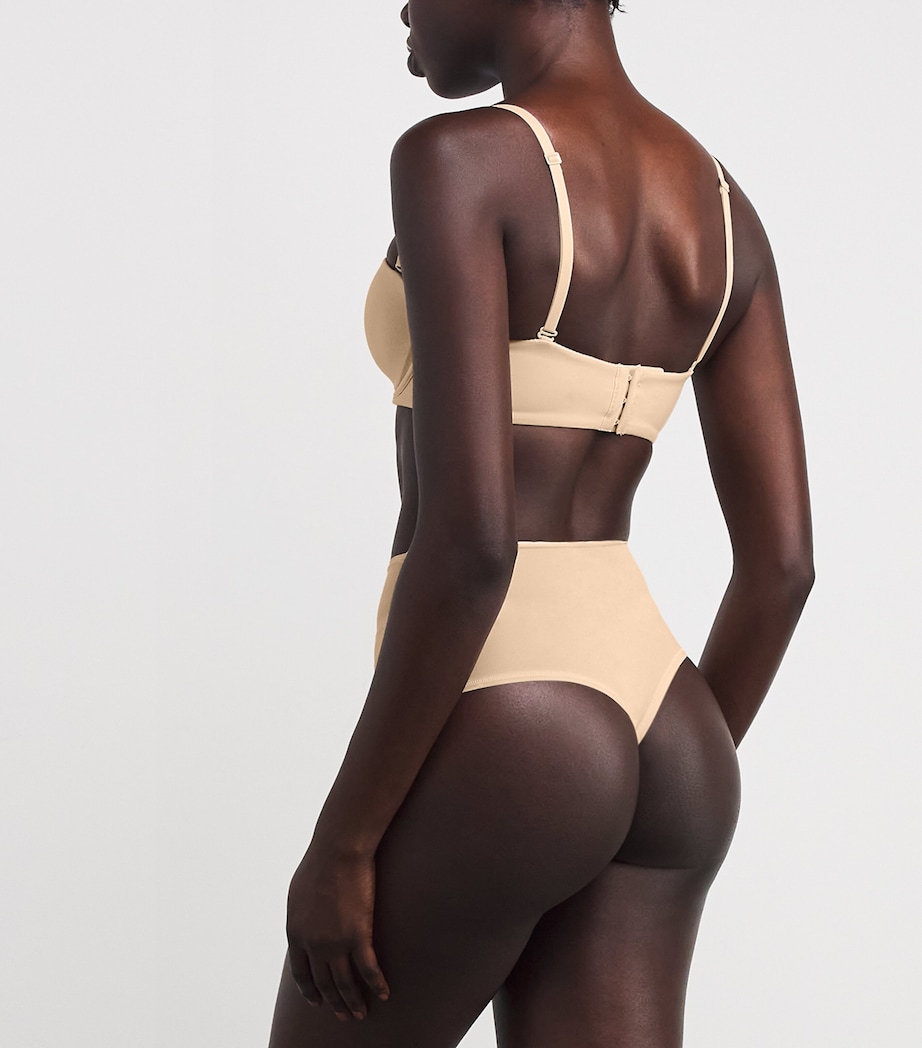 Fits Everybody High-Rise Thong CLAY Image 3