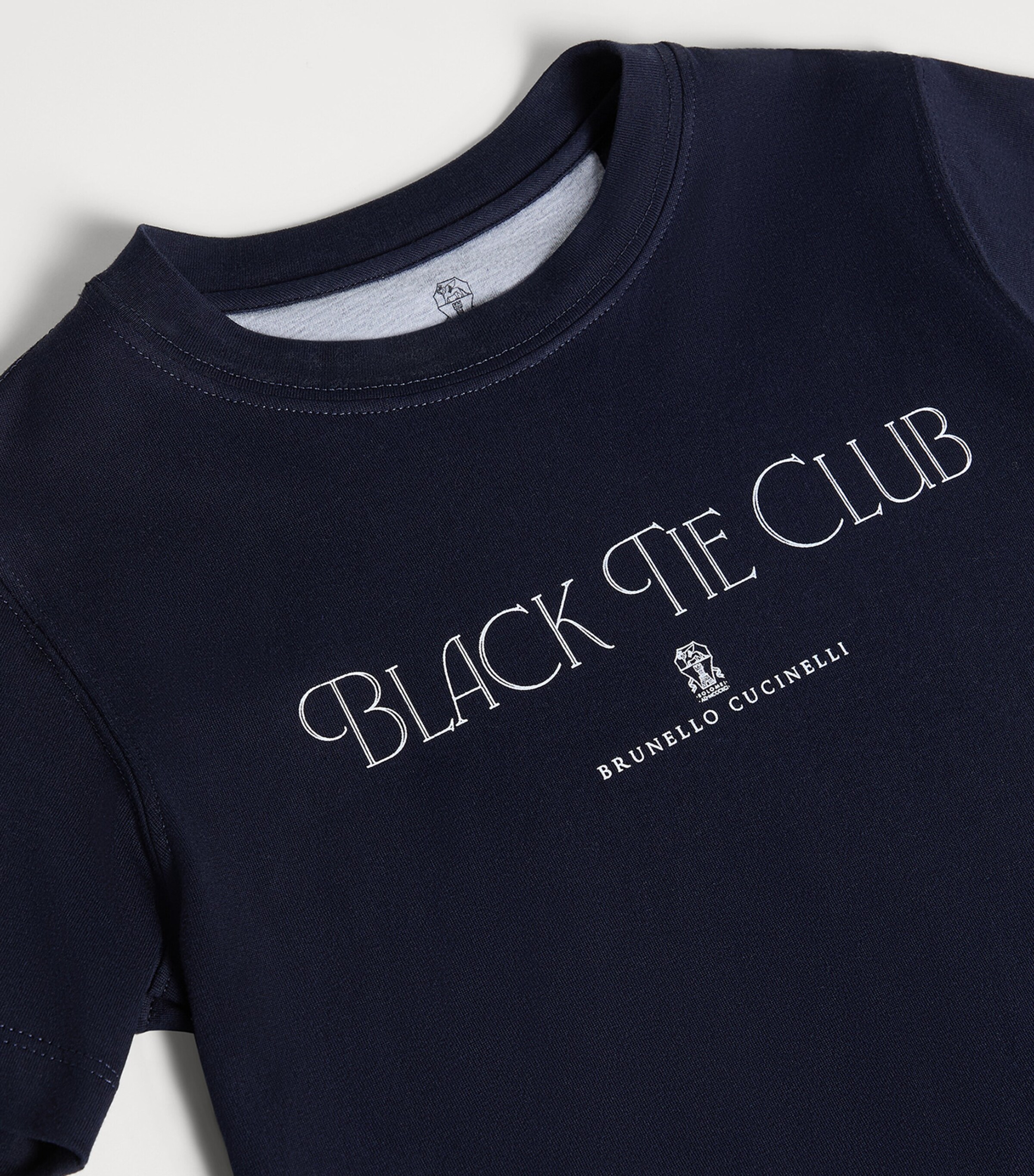Brunello Cucinelli Kids Cotton Slogan T-Shirt (4-6 Years) Image 3