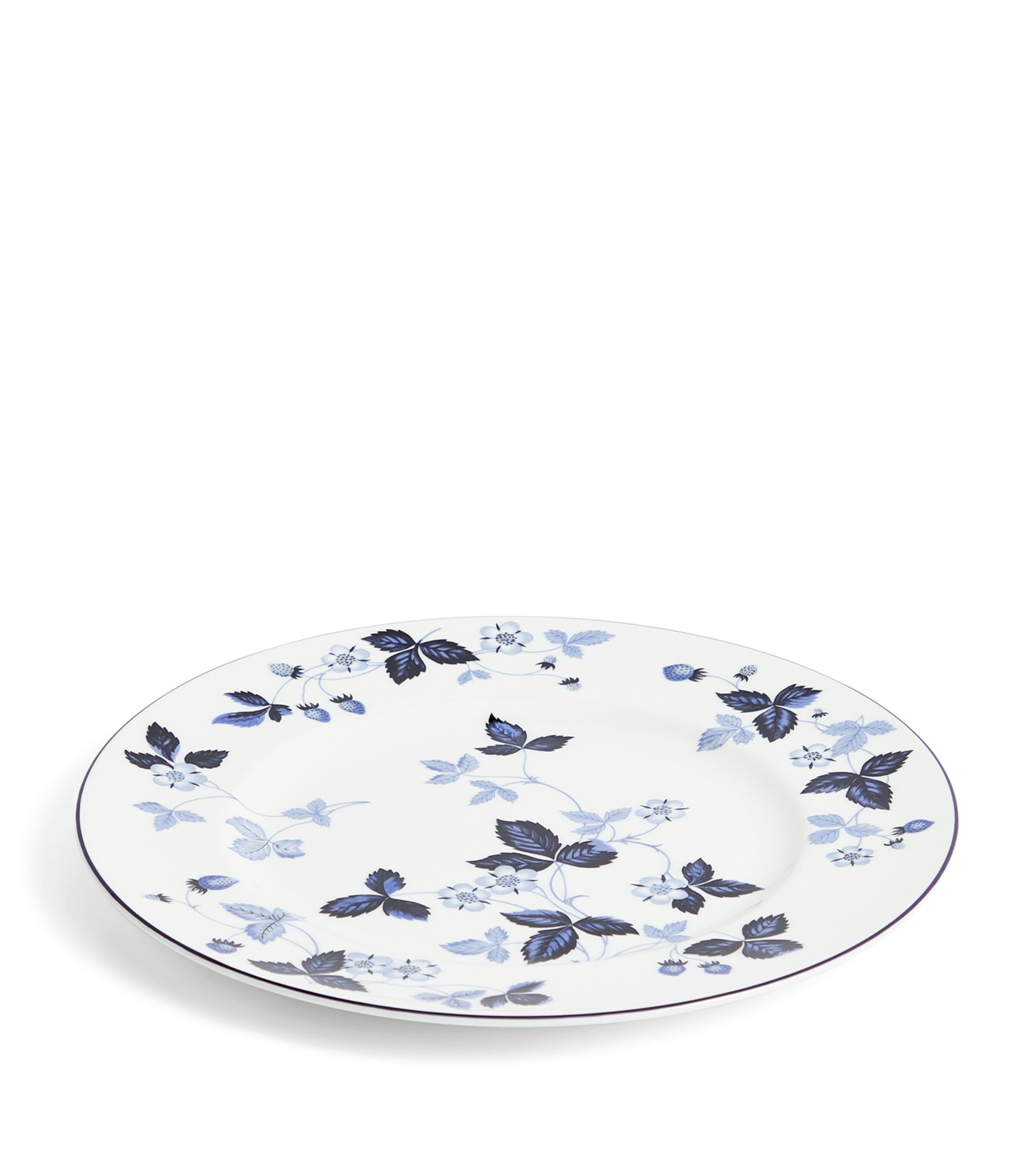 Wild Strawberry Inky Blue Dinner Plate (27cm) MULTI Image 2