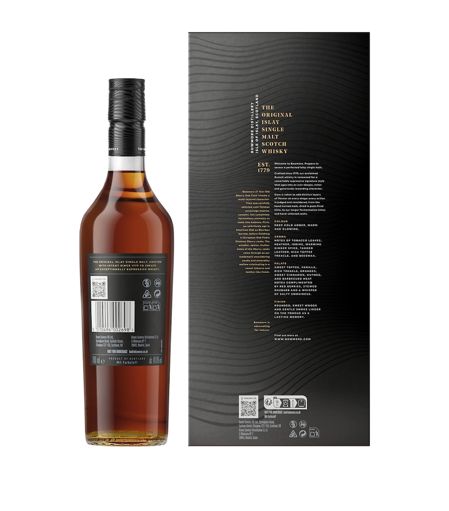 21-Year-Old Sherry Oak Cask Single-Malt Scotch Whisky (70cl) NO COLOUR Image 5