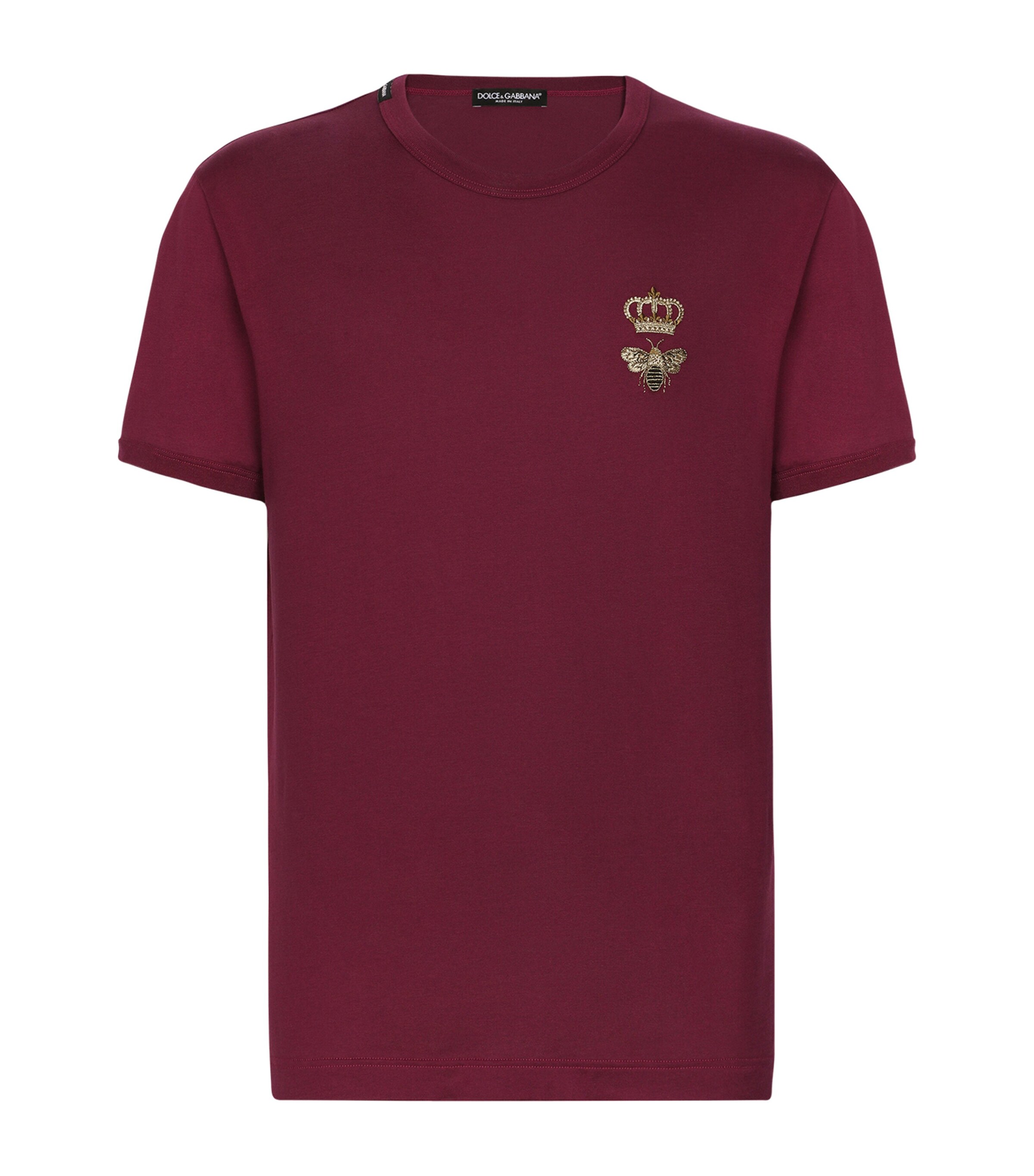 ◆完売必至◆【Dolce&Gabbana】Bee and Crown コットンTシャツ 15631515_28277921_322.jpg