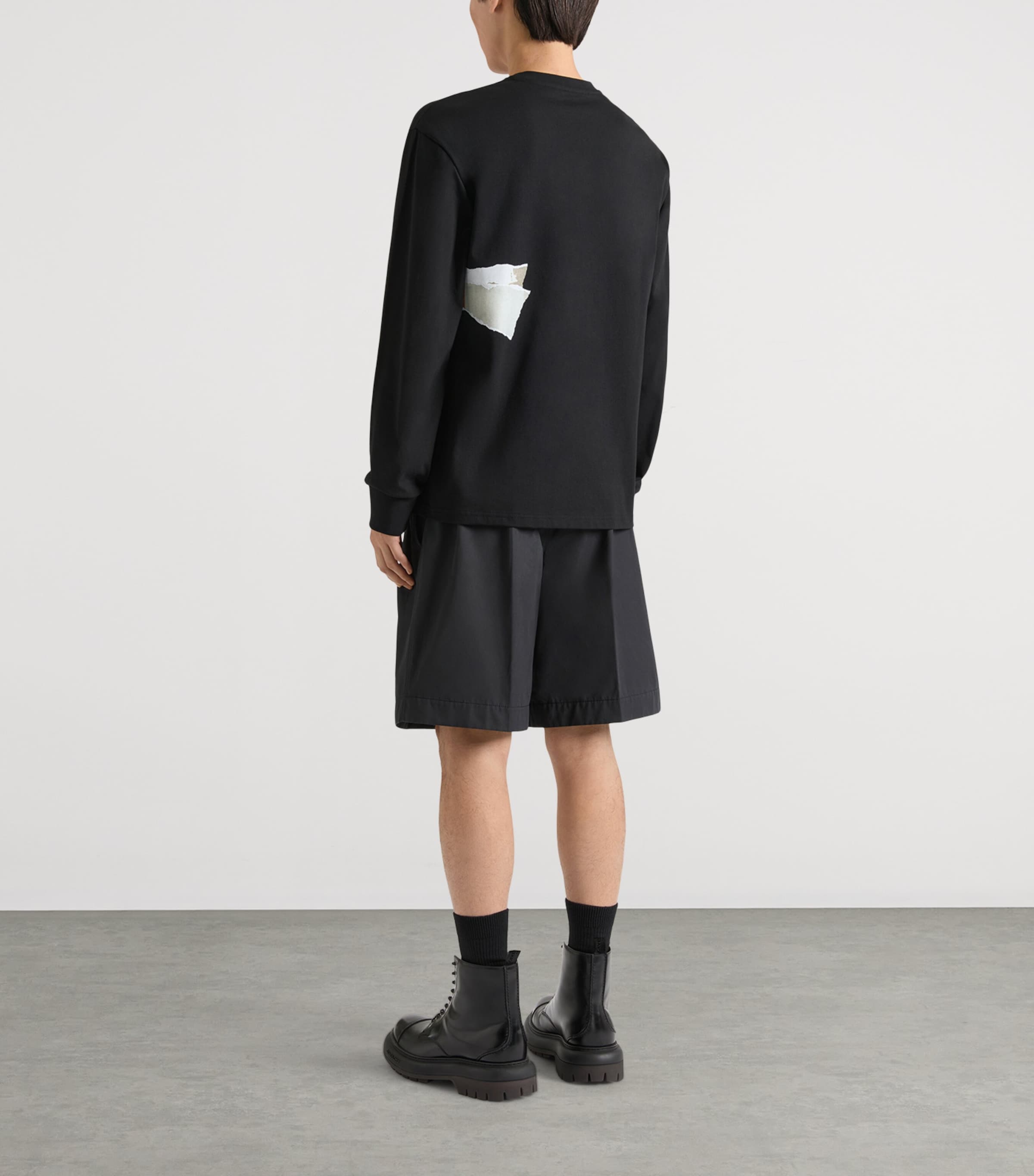 Givenchy Mens Cotton Poplin Bermuda Shorts Image 4