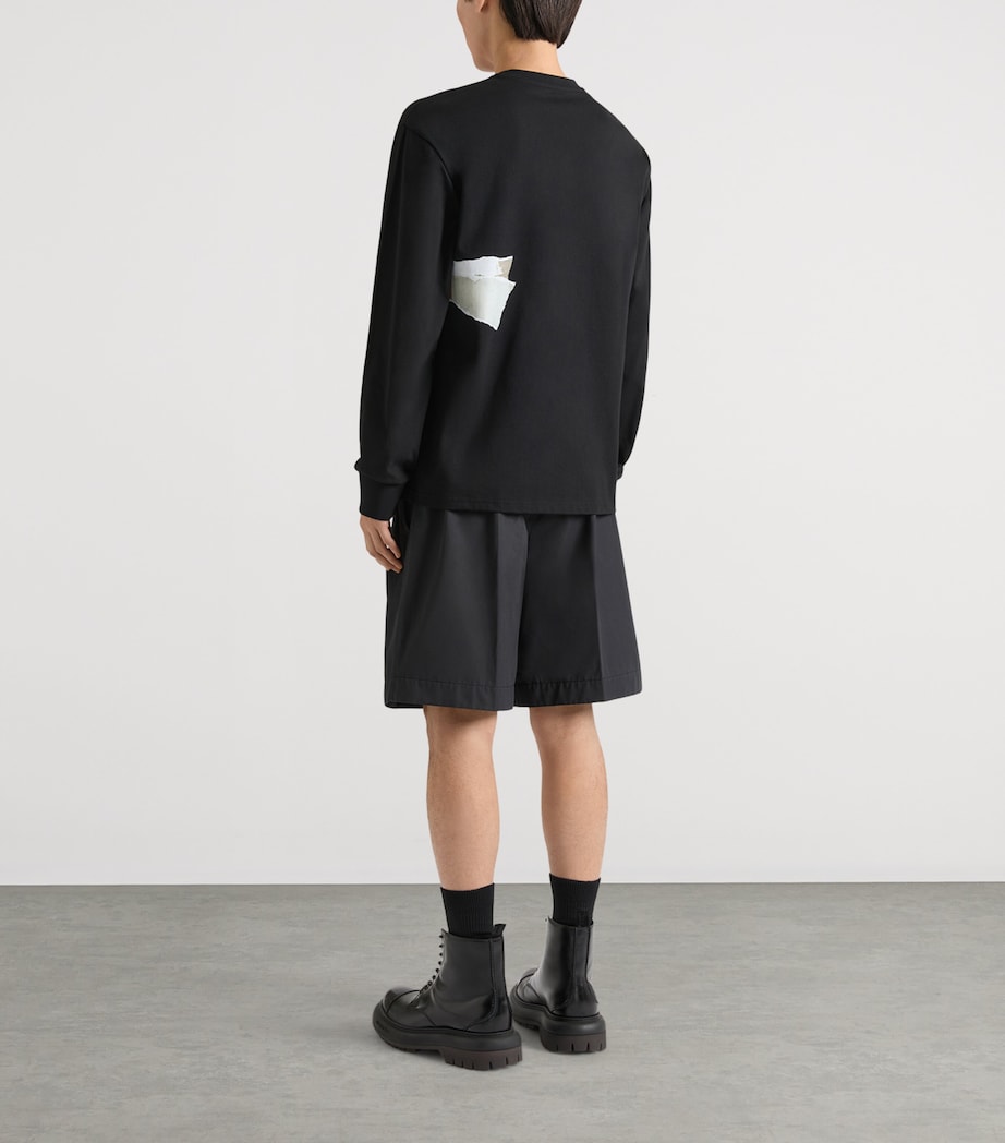 Givenchy Mens Cotton Poplin Bermuda Shorts Image 4