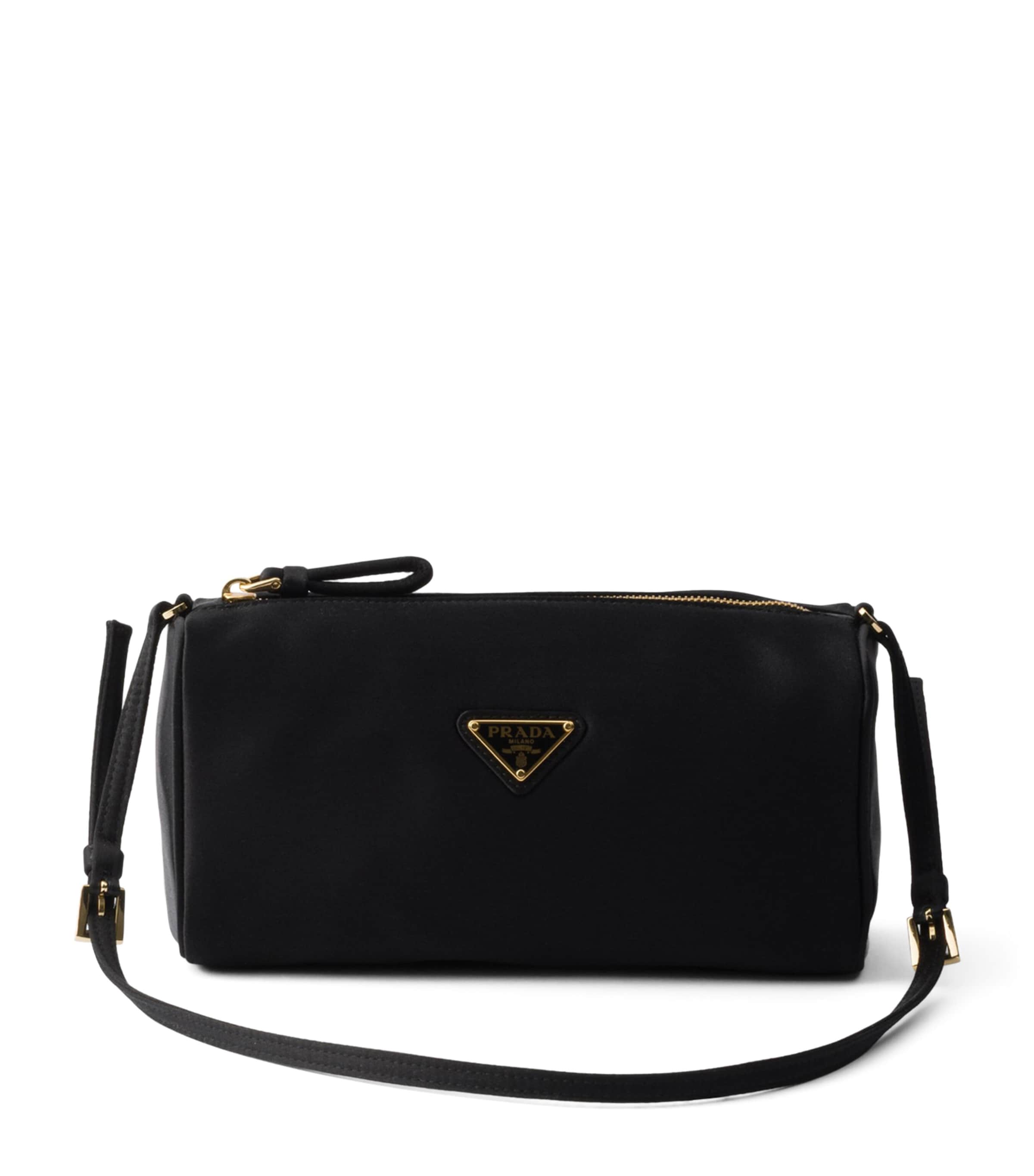 Prada Mini Satin Shoulder Bag Image 1