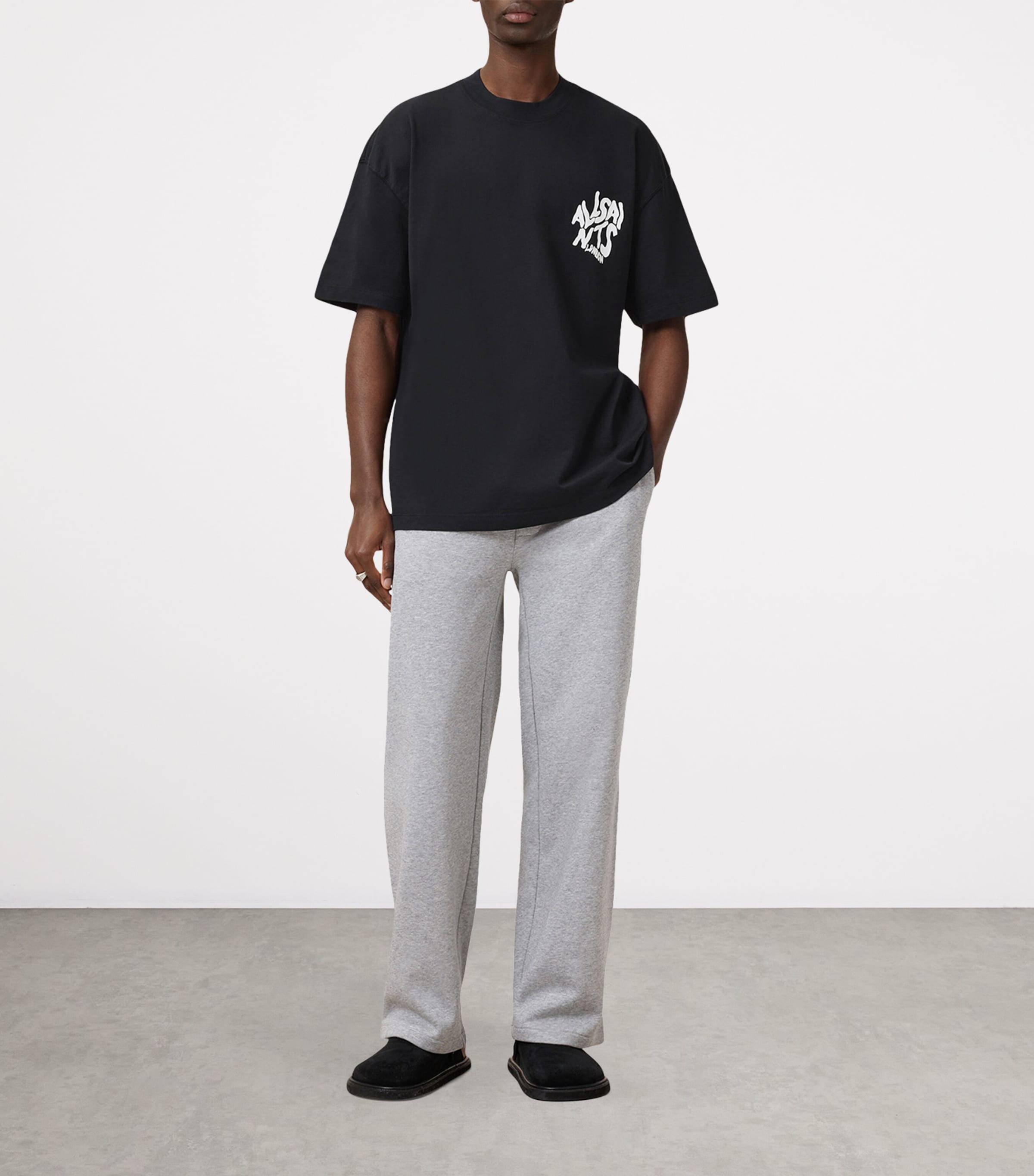 Organic Cotton Orlando T-Shirt JET BLACK Image 2