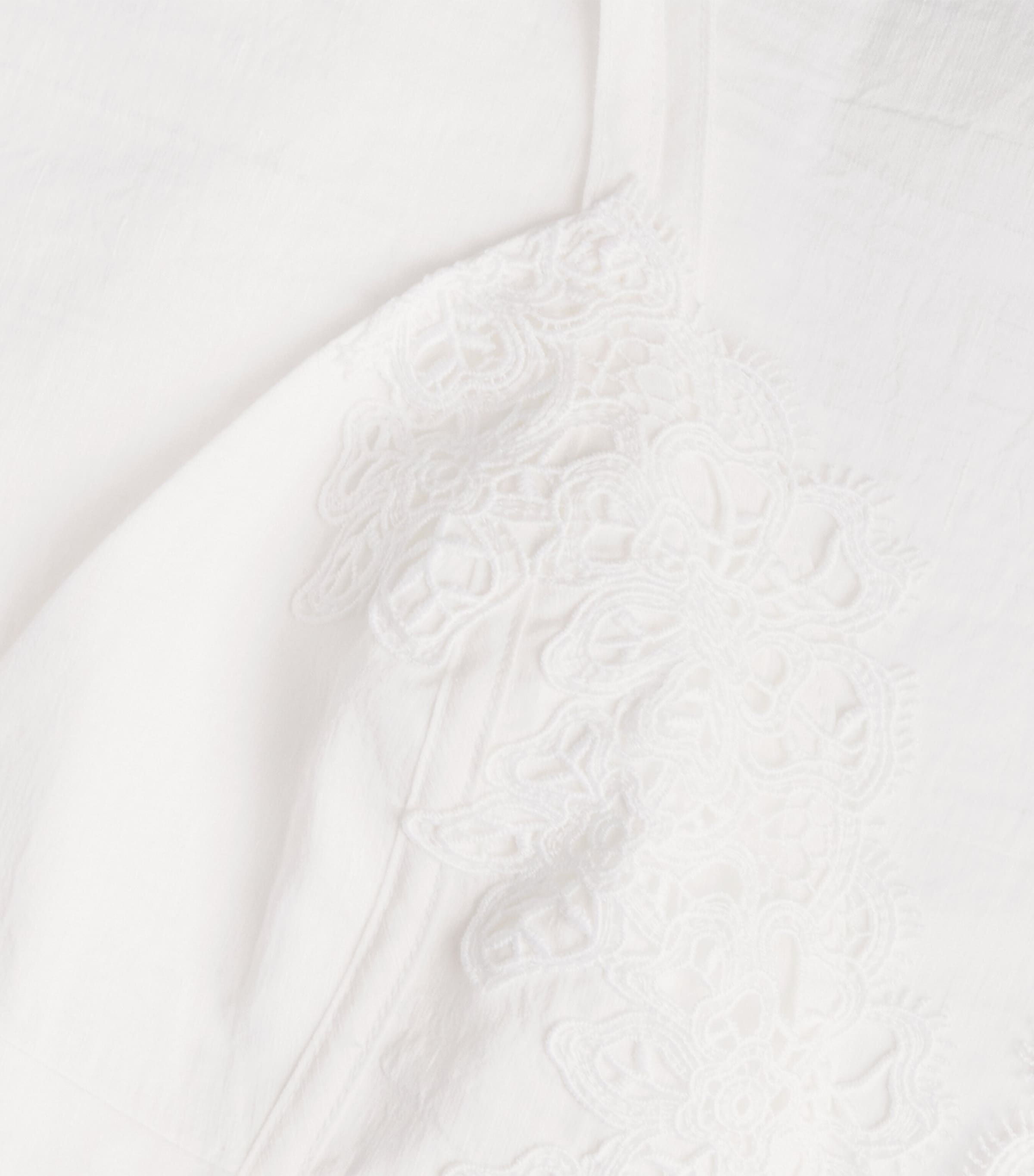 Claudie Pierlot Womens A-Line Mini Dress Ecru Image 6