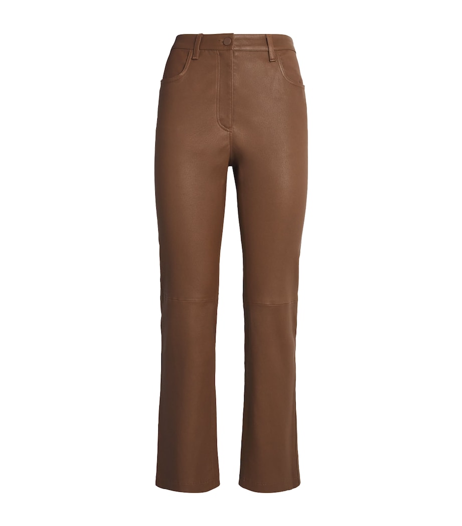 Leather Duke Trousers CINNAMON Image 1