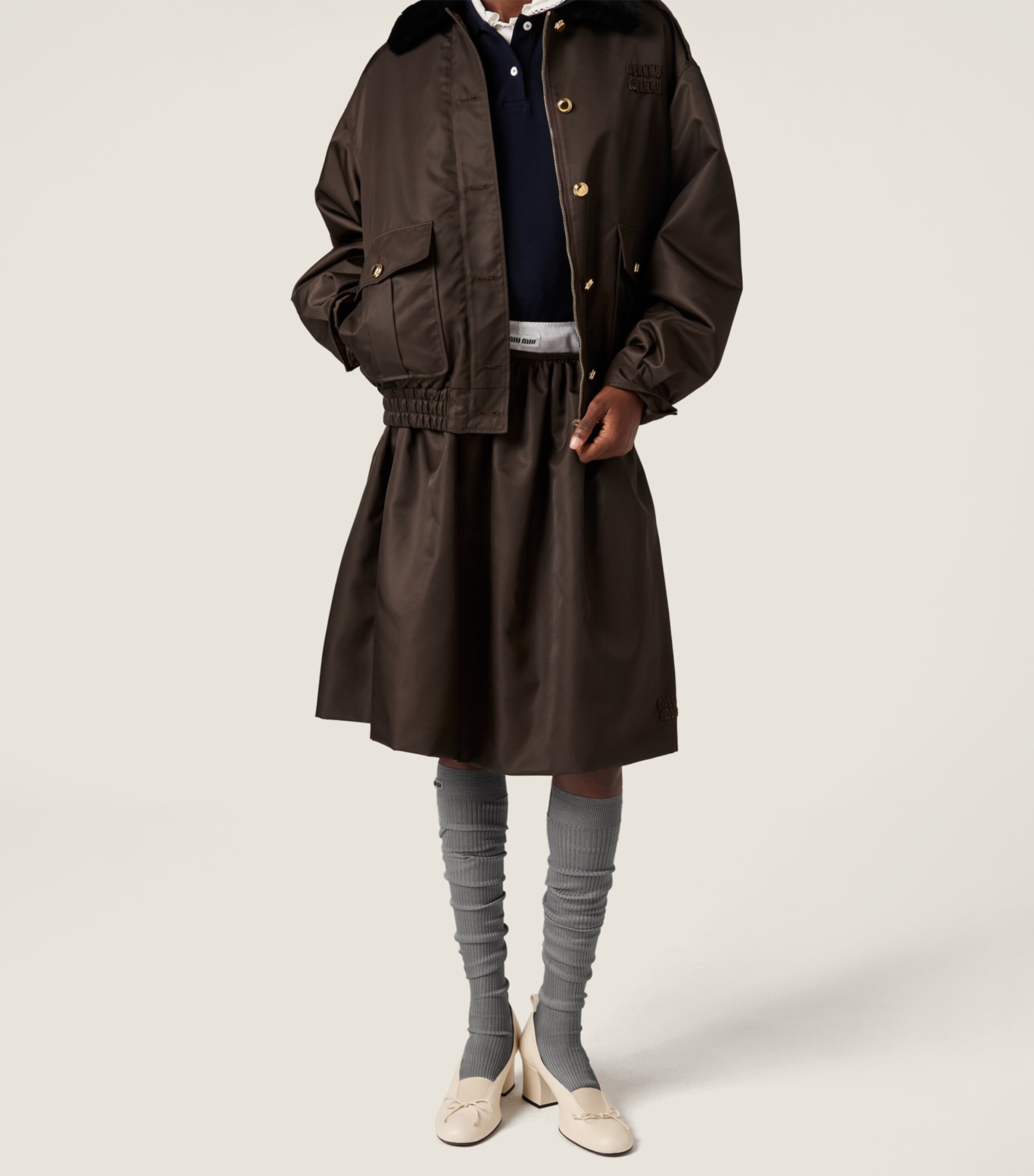 Technical Gazar Mini Skirt F0201 Image 5