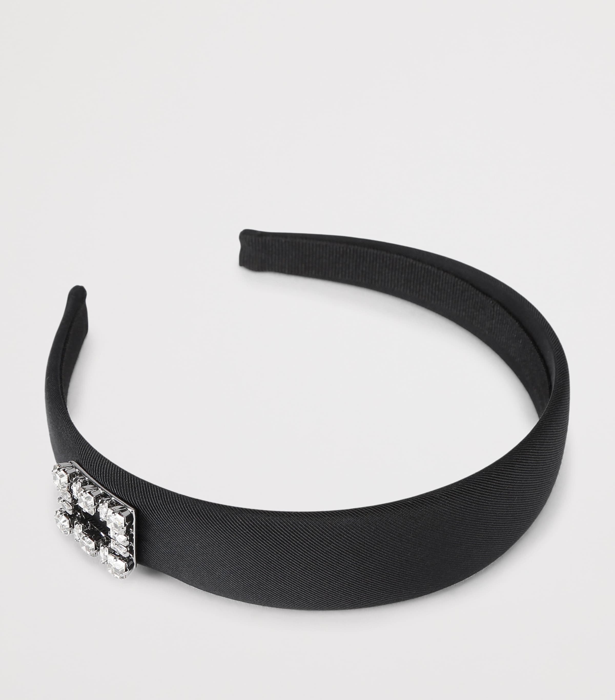 Grosgrain Tres Vivier Headband BLACK Image 3