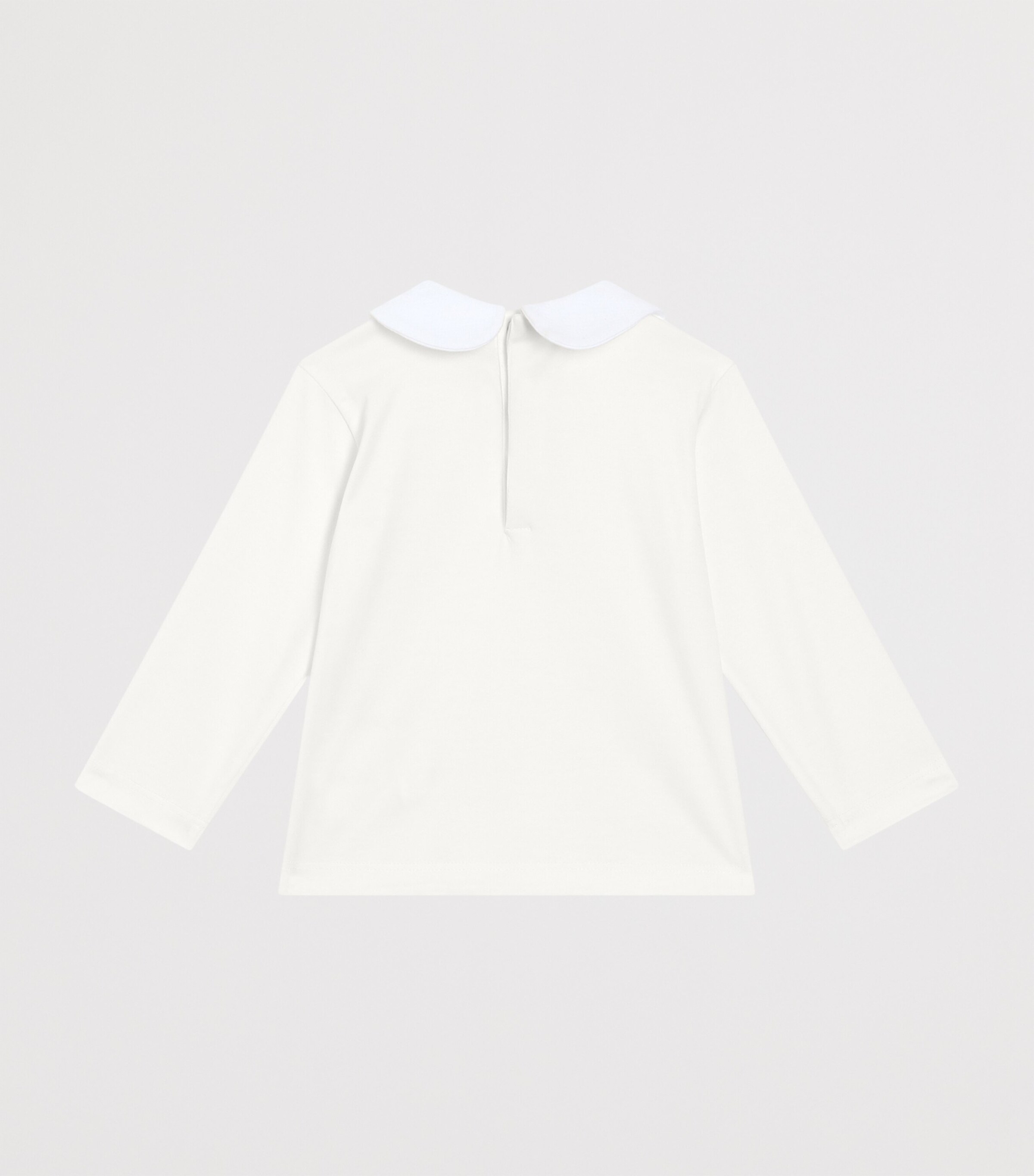 Dolce&Gabbana Kids Embroidered-Detail Top (3-30 Months) White Image 2