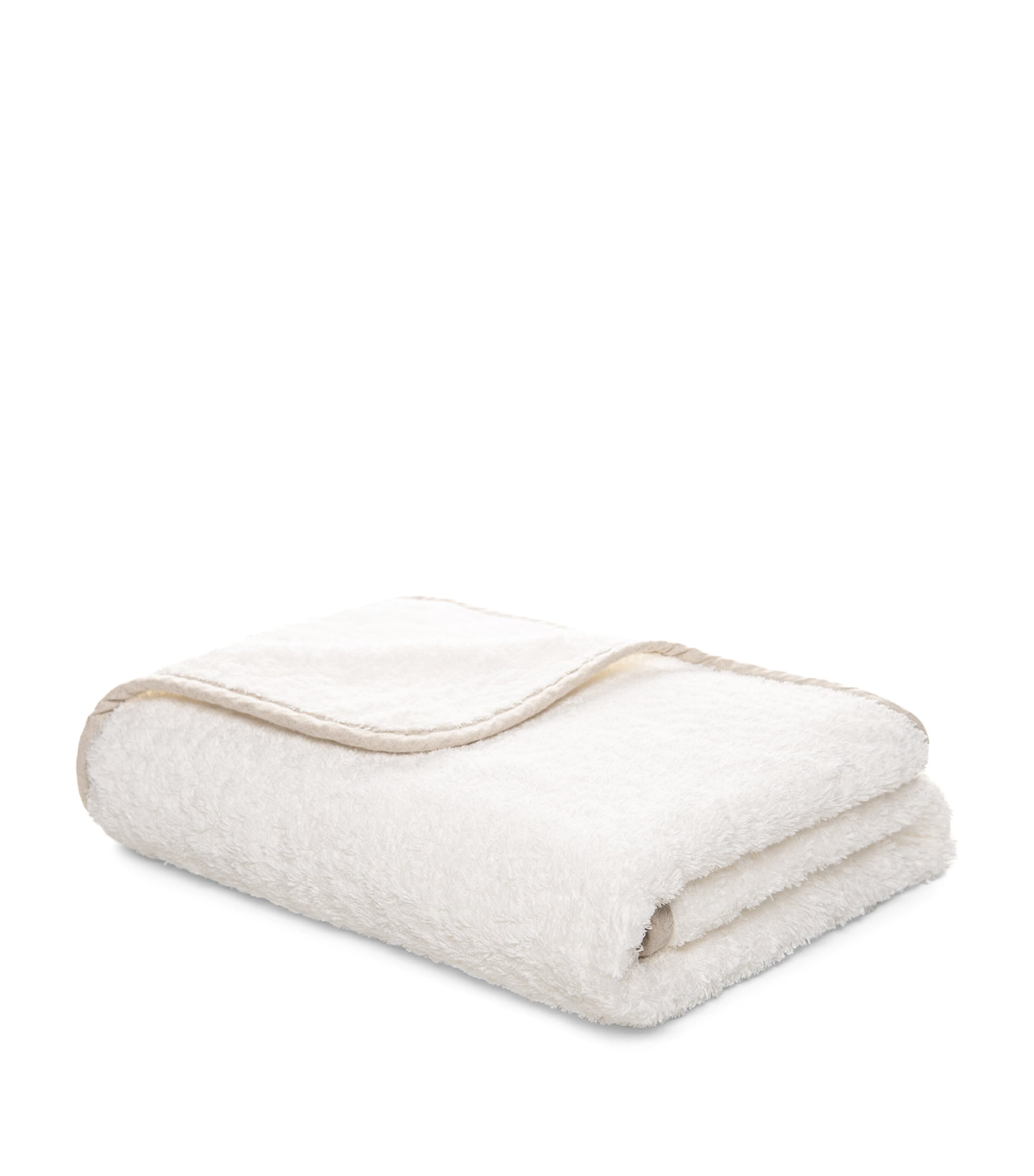 Egyptian Cotton Portobello Washcloth (30cm x 30cm) SNOW/FOG Image 4