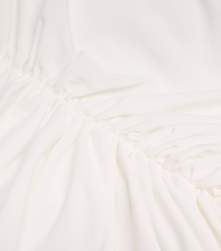 Piazza Maxi Dress 100 WHITE Image 5