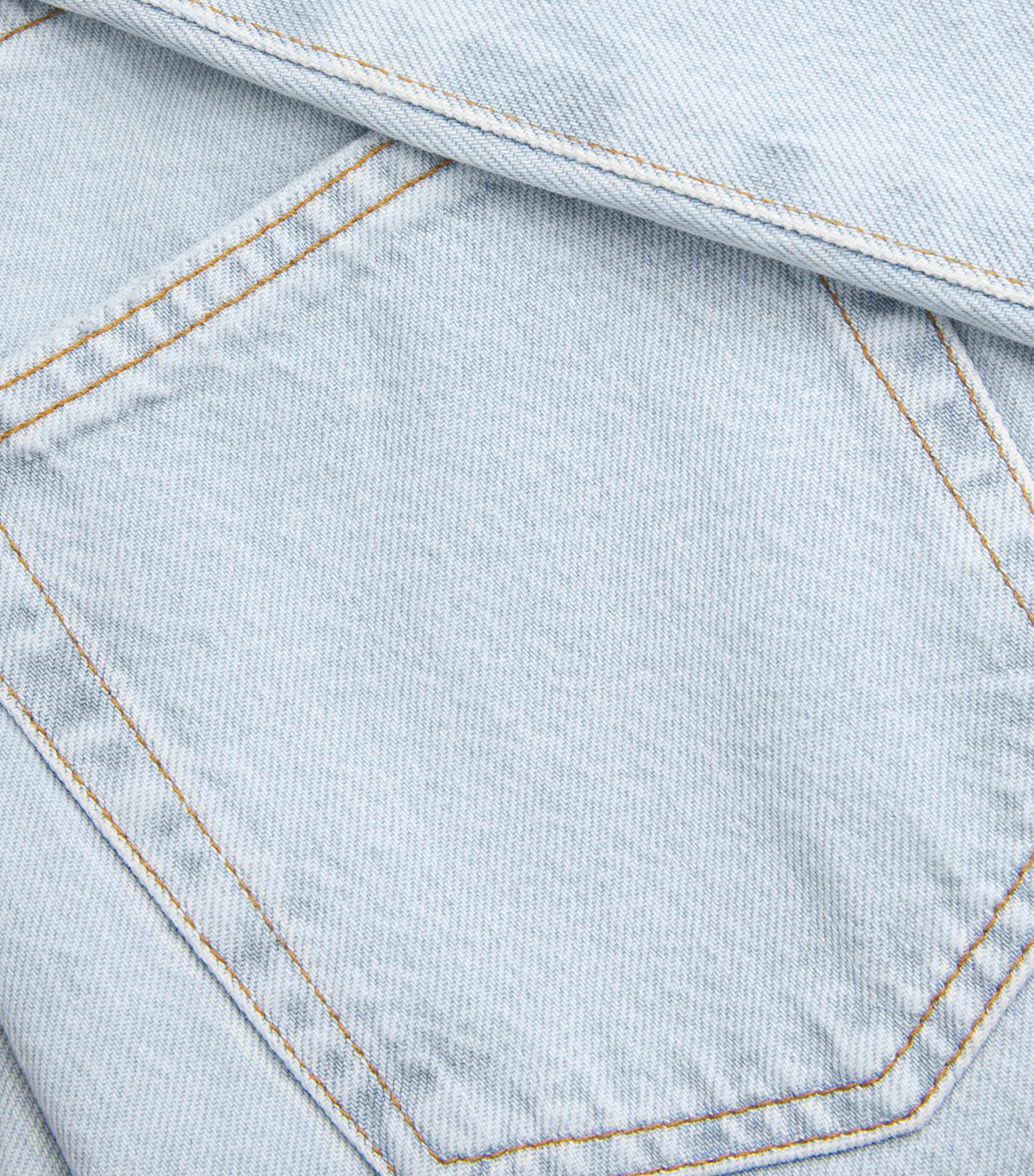 The Lax Flared Jeans WISP RAW FRAY Image 5