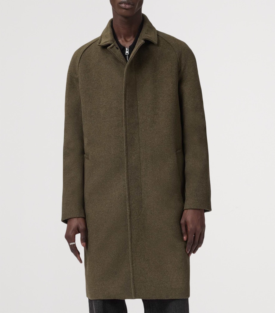 Wool-Blend Trent Overcoat LOG BROWN Image 4
