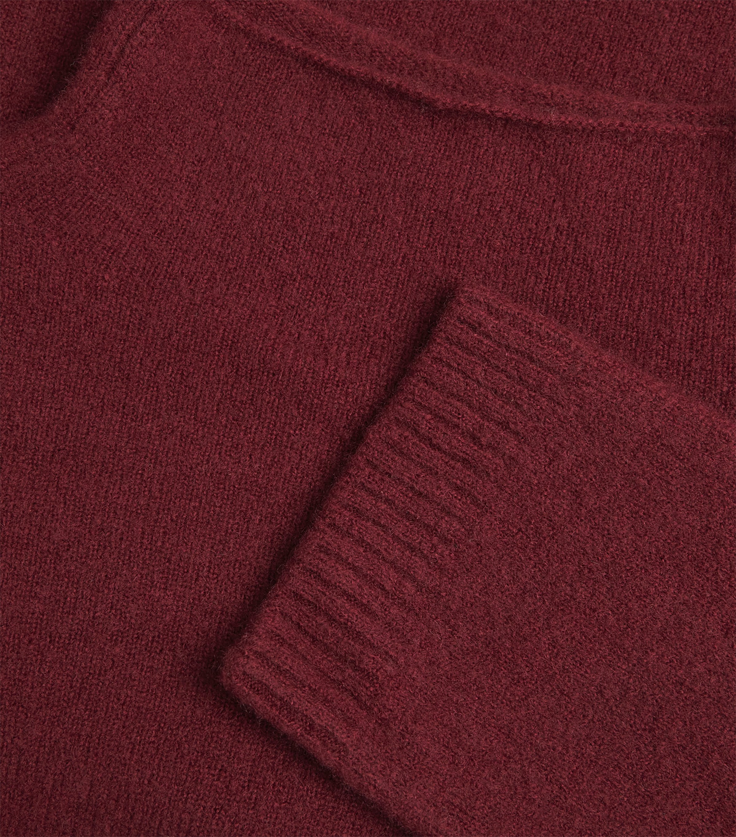 Cashmere-Blend High-Neck Sweater RASPBERRY Image 5