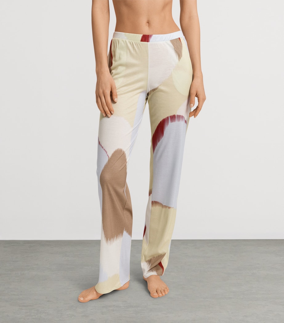 Una Lounge Trousers ABSTRACT PAINT Image 3