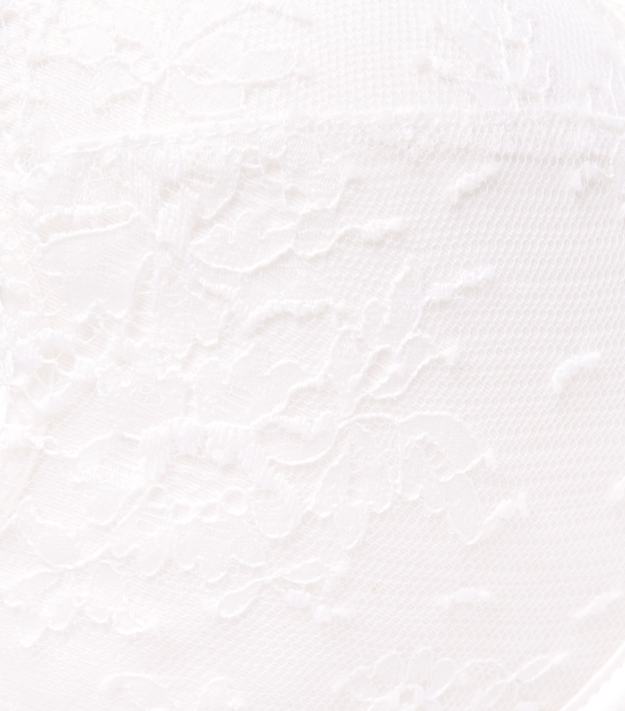 Fleur Du Mal Womens Lace Seduce U-Plunge Frankie Bra Ivory Image 4
