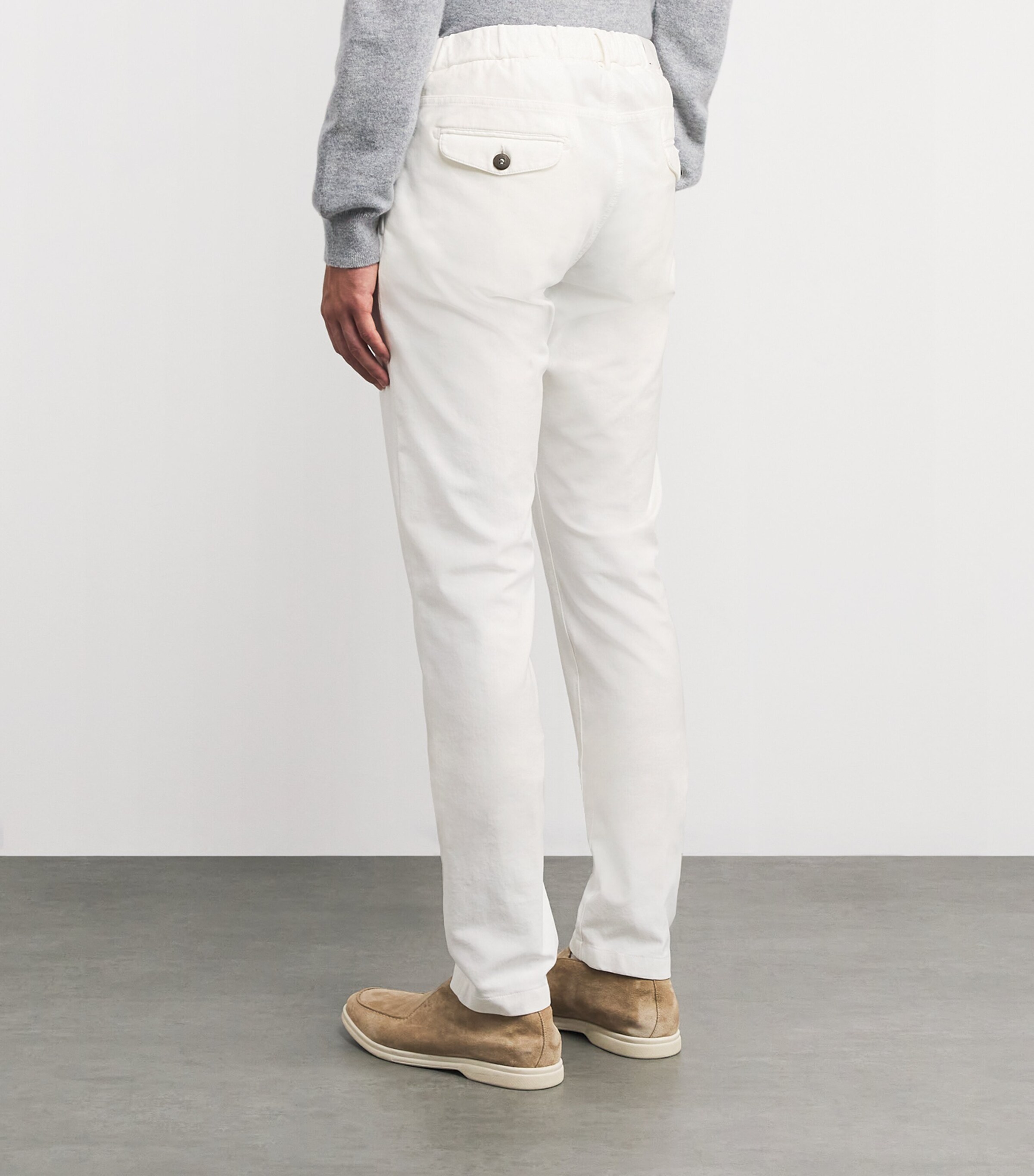 Tapered Trousers BIANCO Image 4