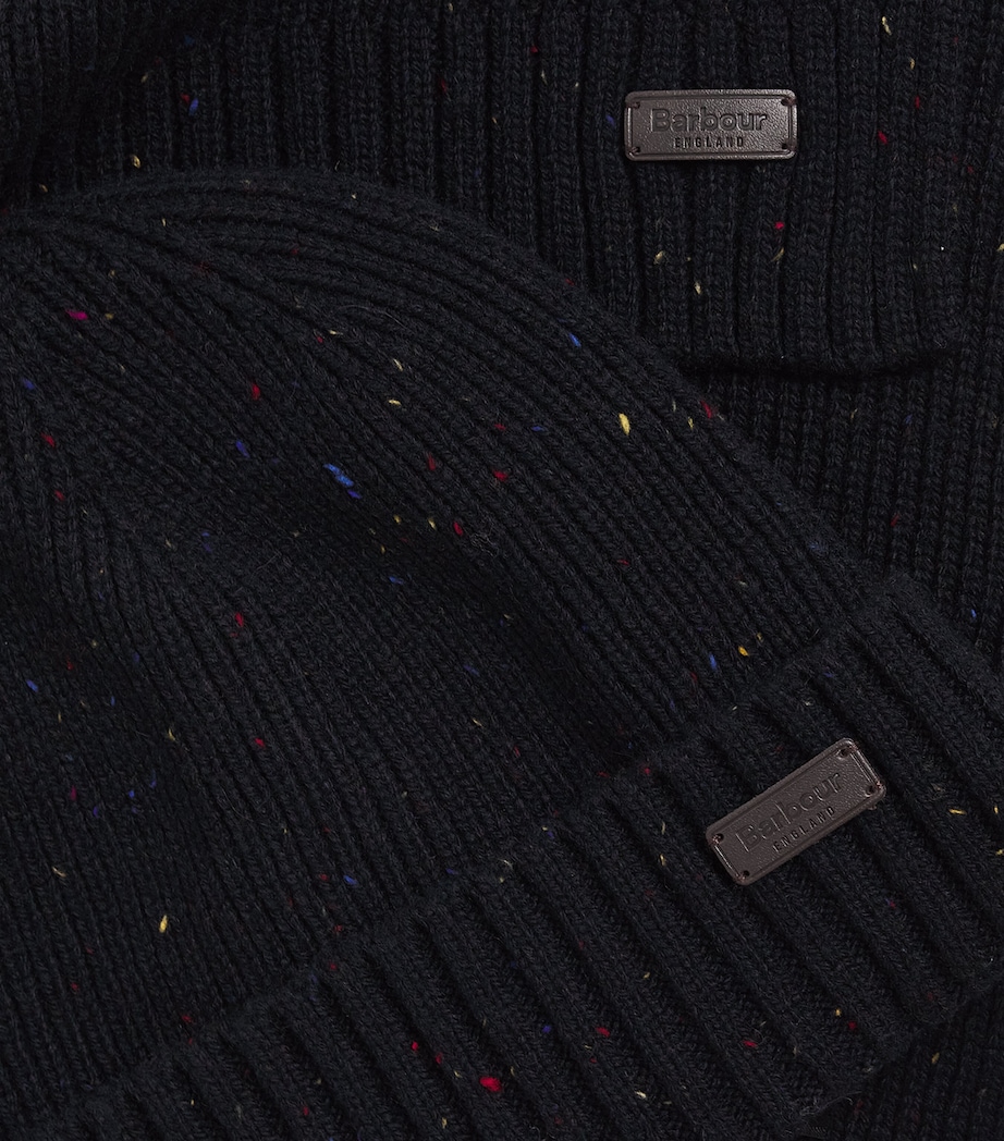 Carlton Beanie and Scarf Gift Set NAVY Image 4