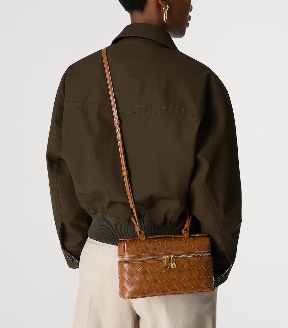 Leather Intrecciato Bang Bang Vanity Case Bag 2588 Image 2